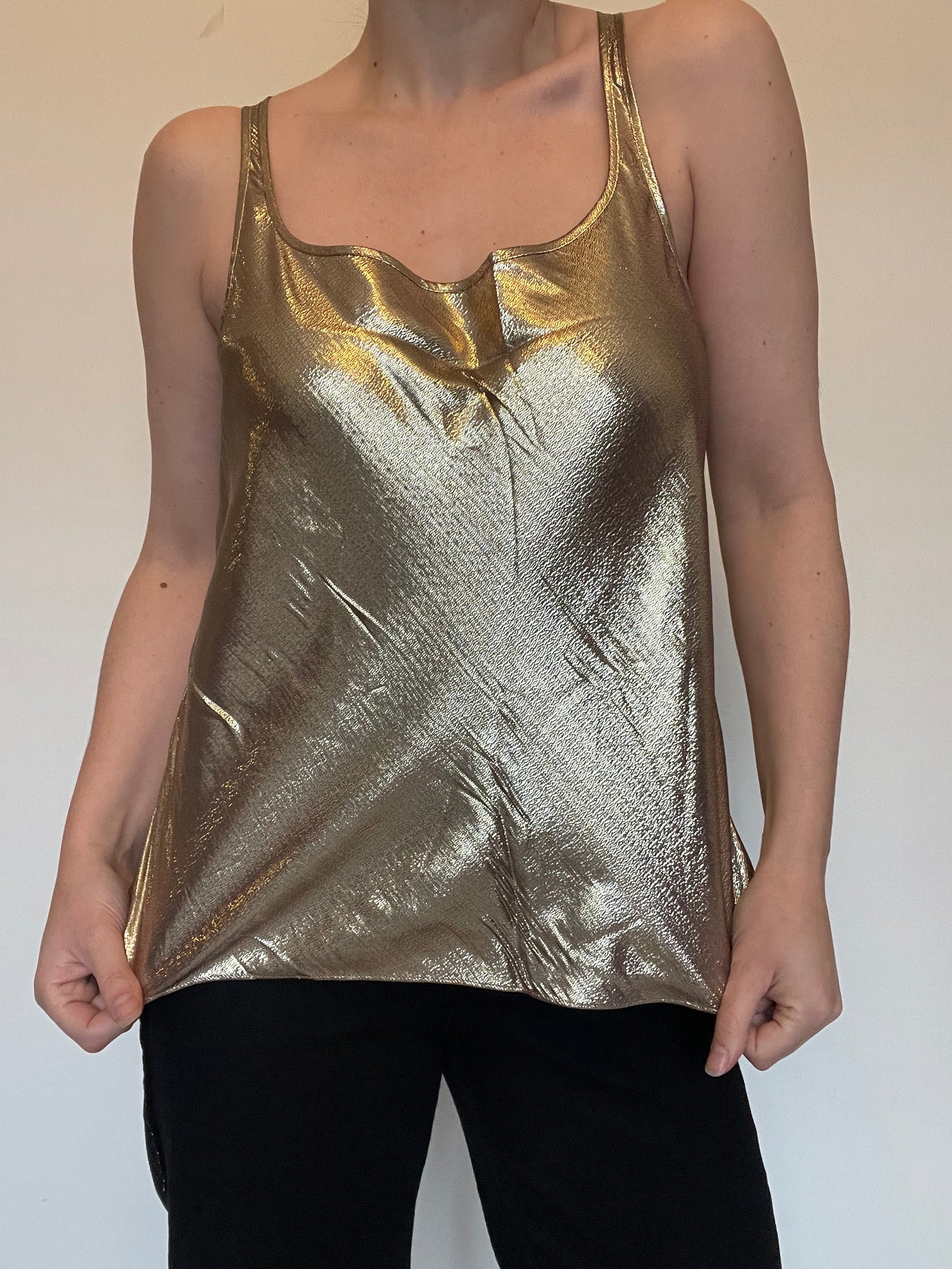 Reiss Gold Top NEW RRP £128 - Size 14