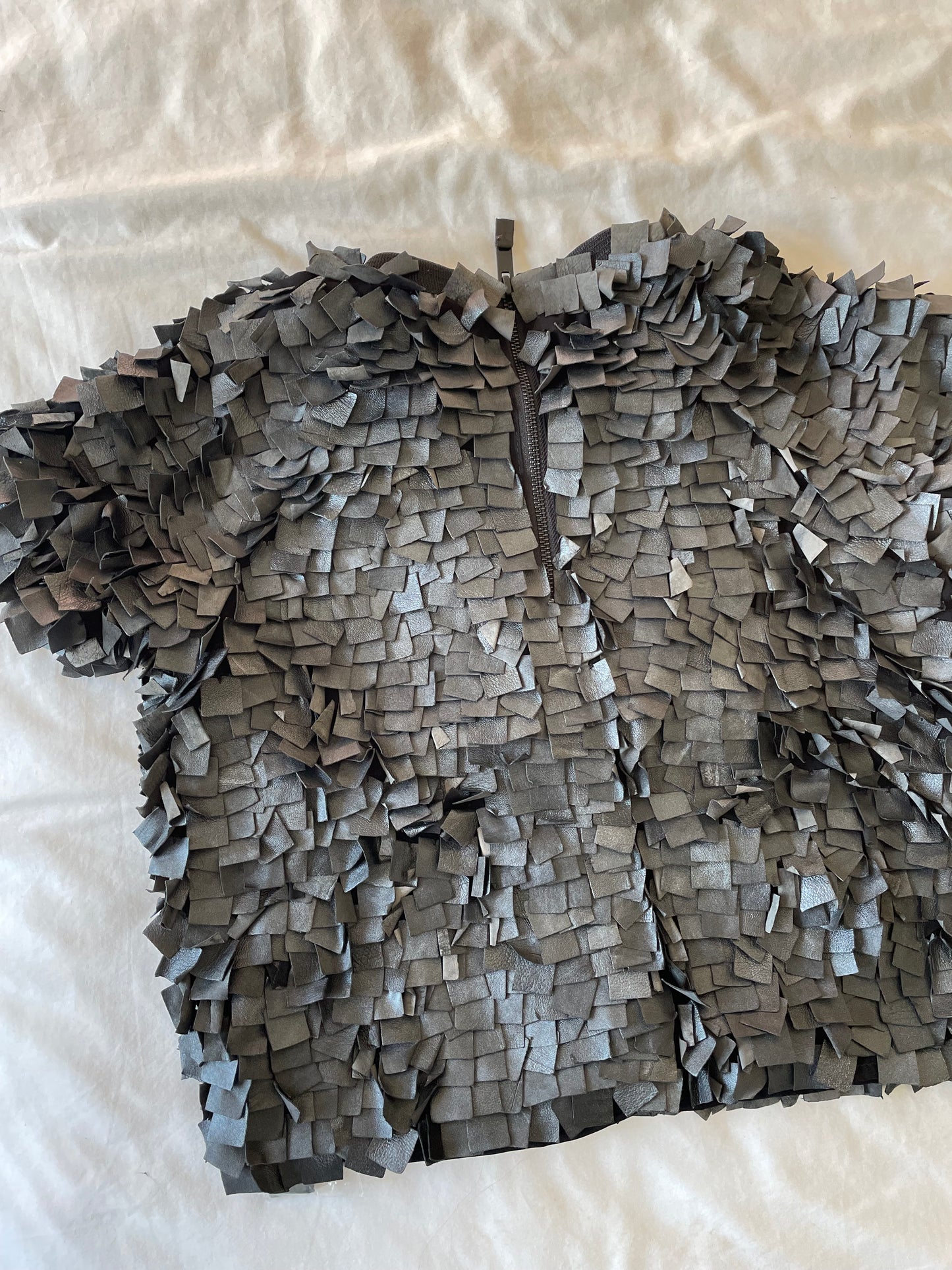 River Island Leather Top NEW RRP £160