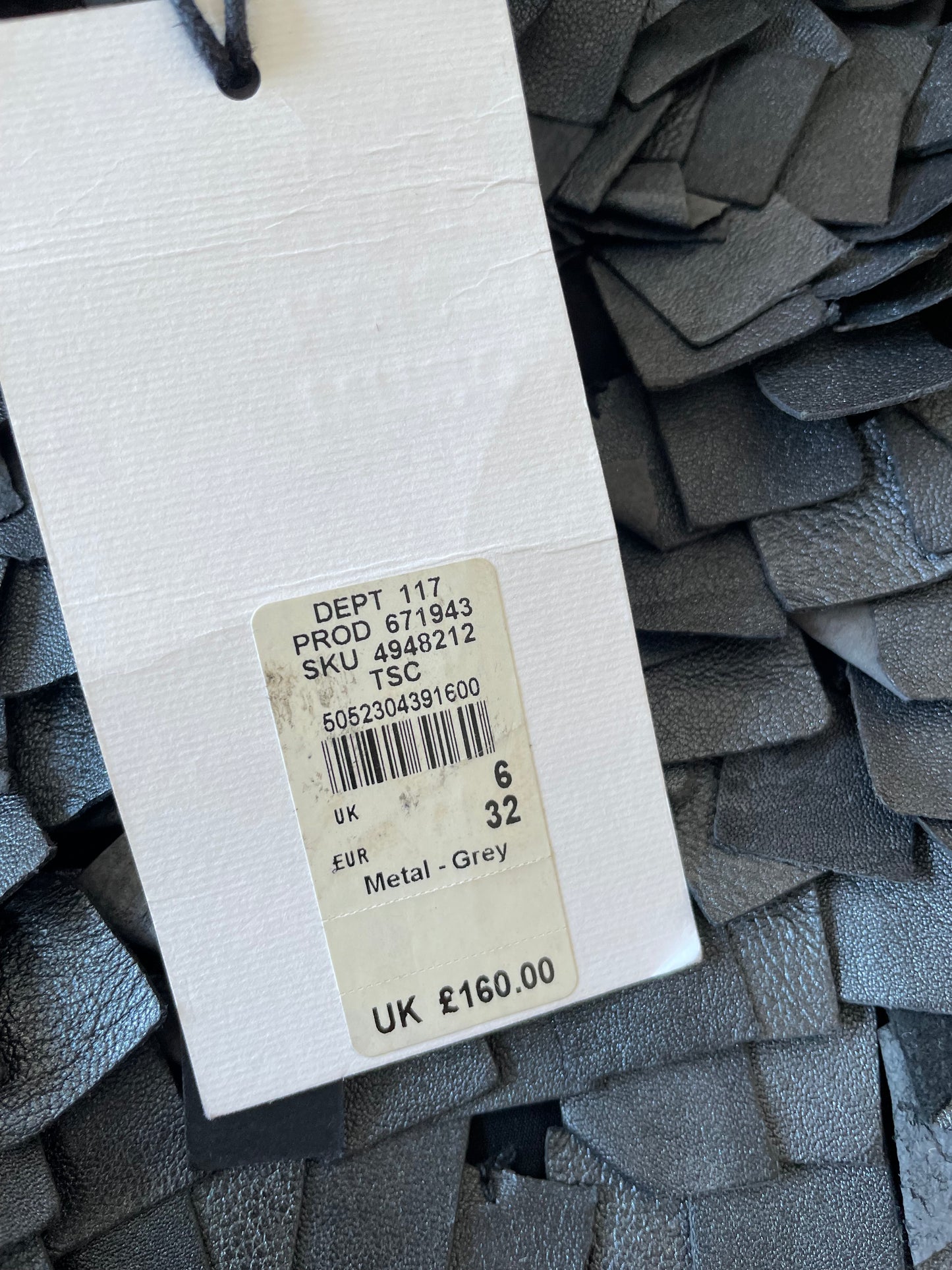 River Island Leather Top NEW RRP £160