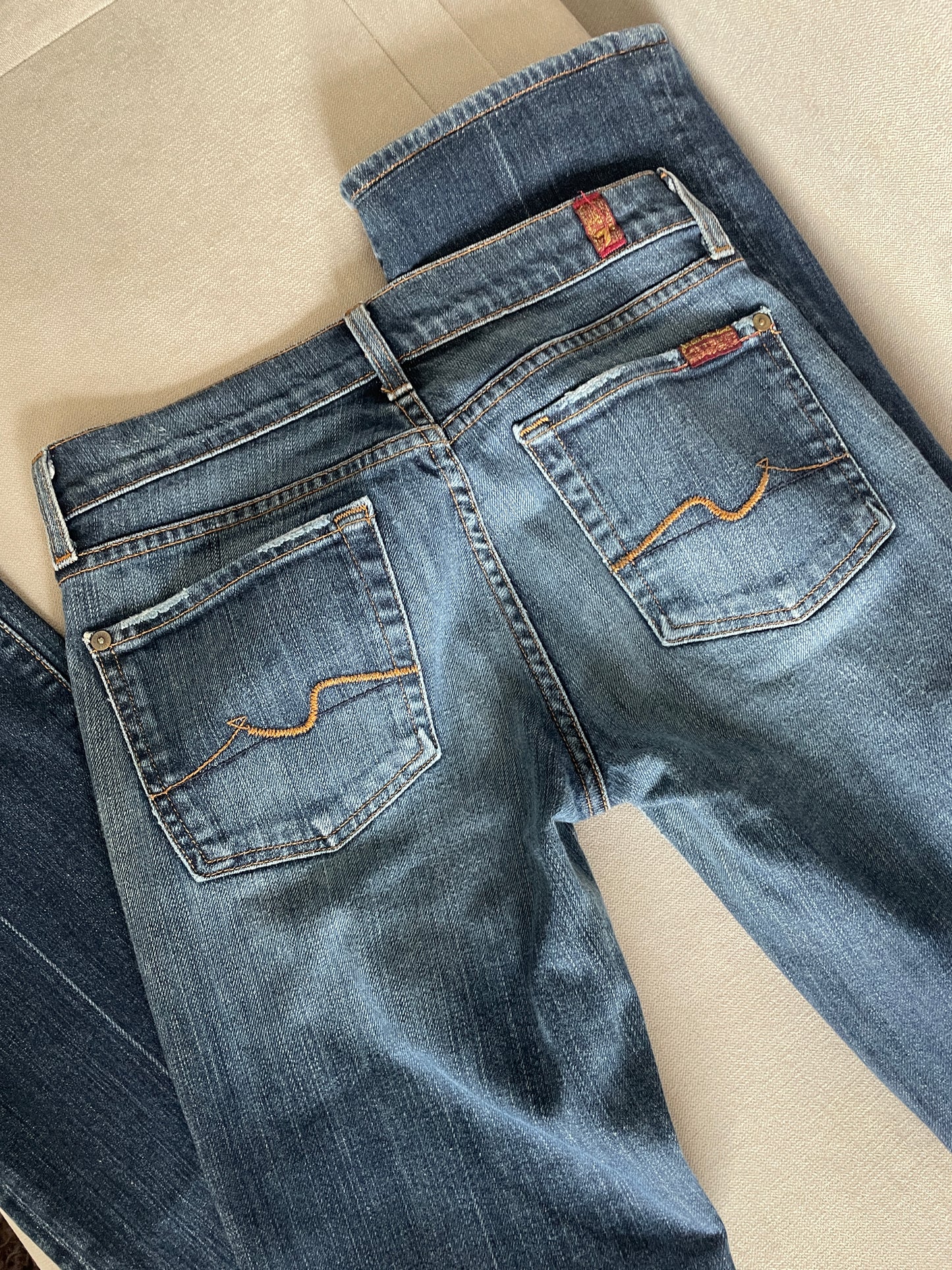 7 For All Mankind Flares - Waist 27