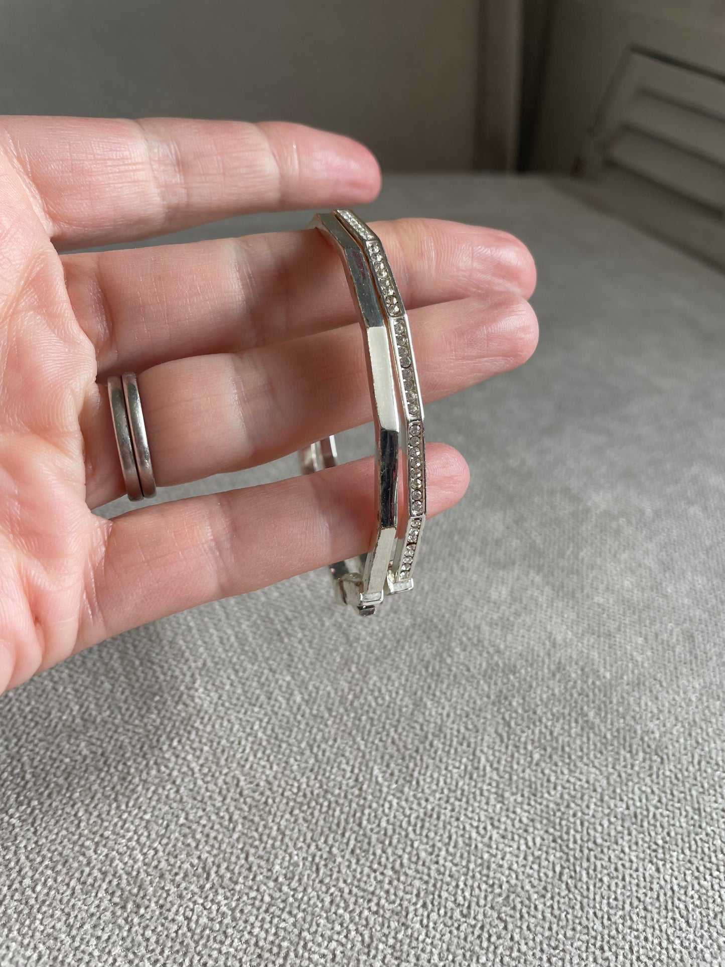 Silver Bangles