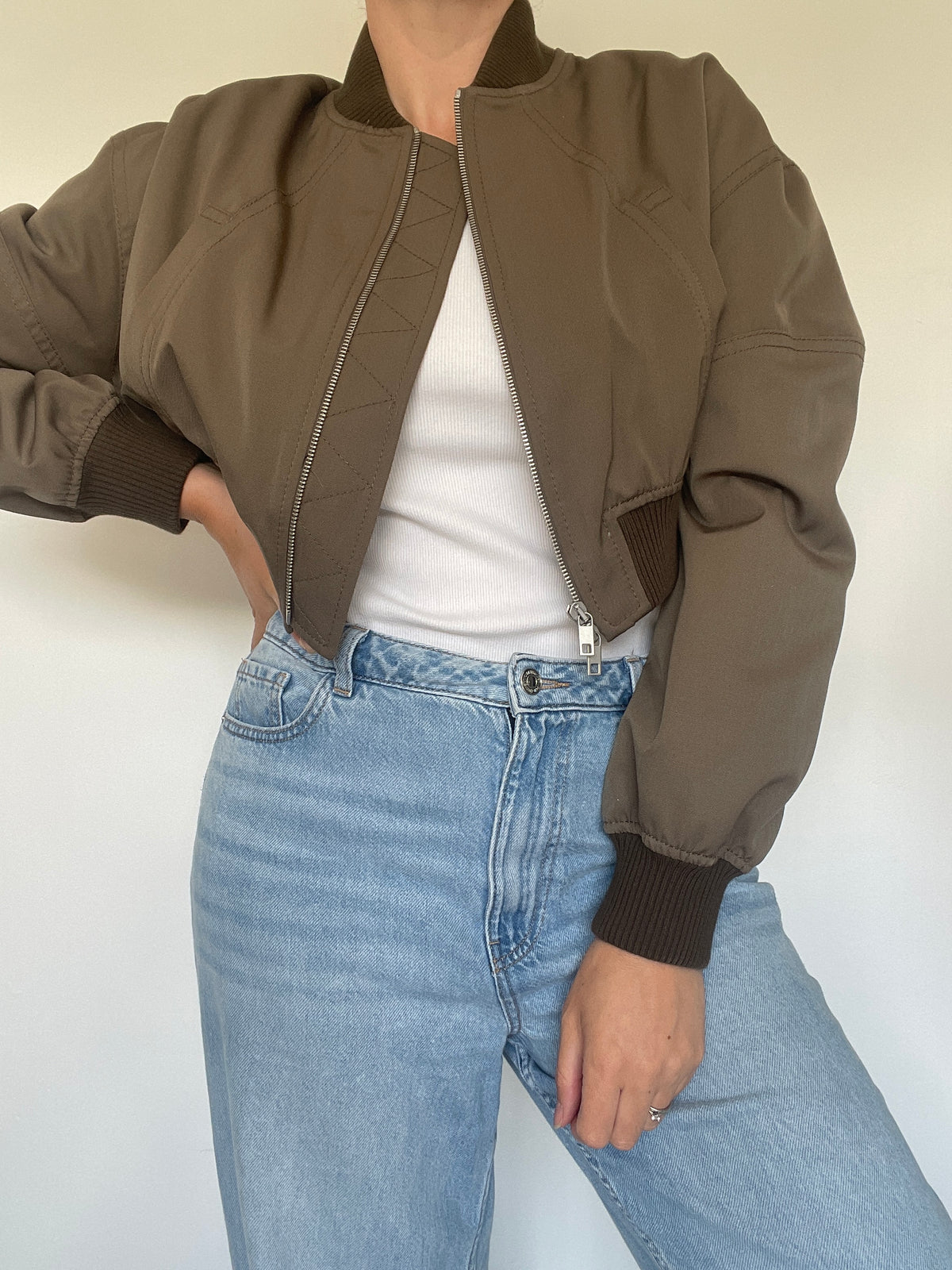 Zara Bomber Jacket NEW RRP £89 - Size Small