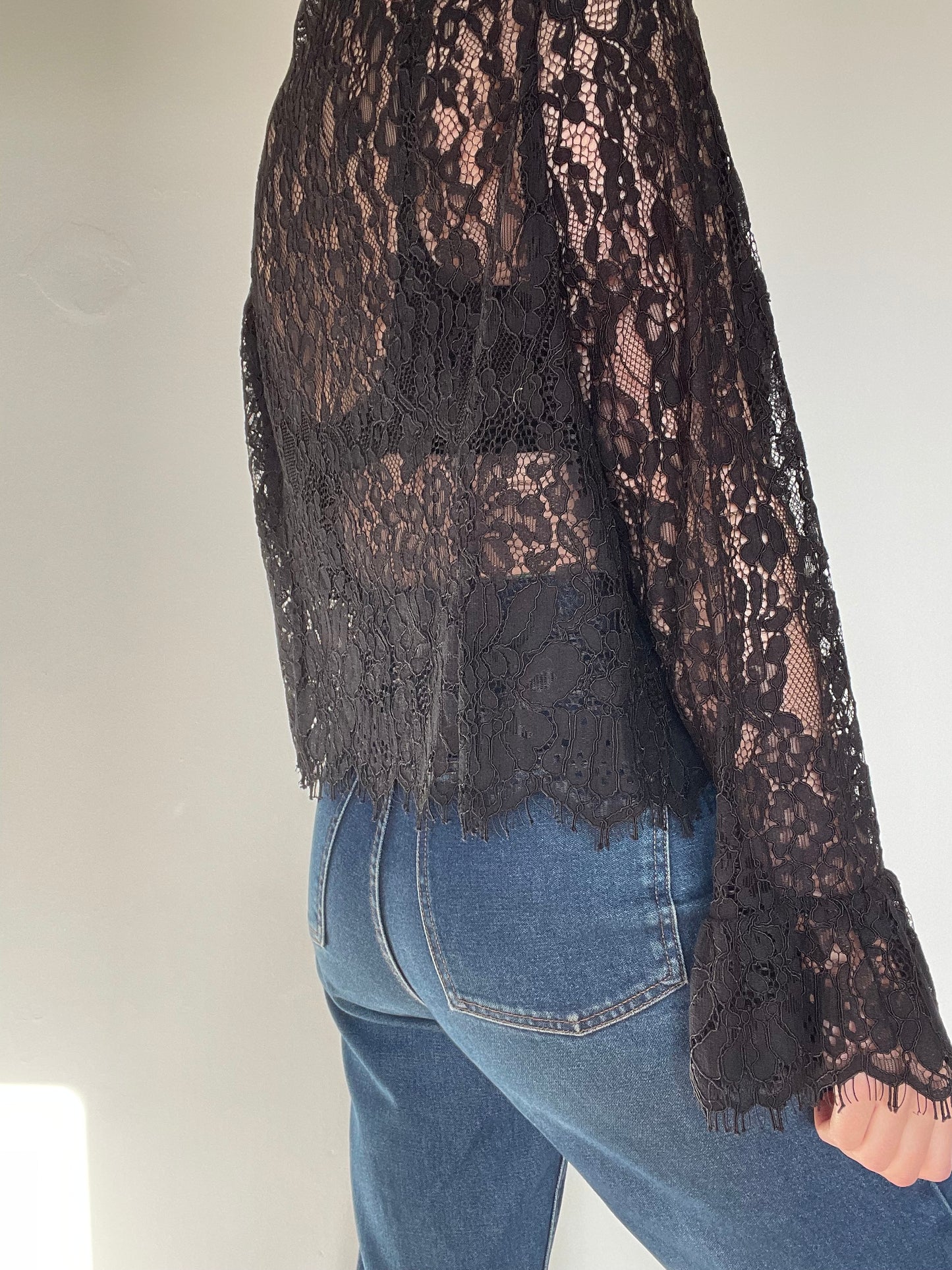 Lace Shirt - Size M