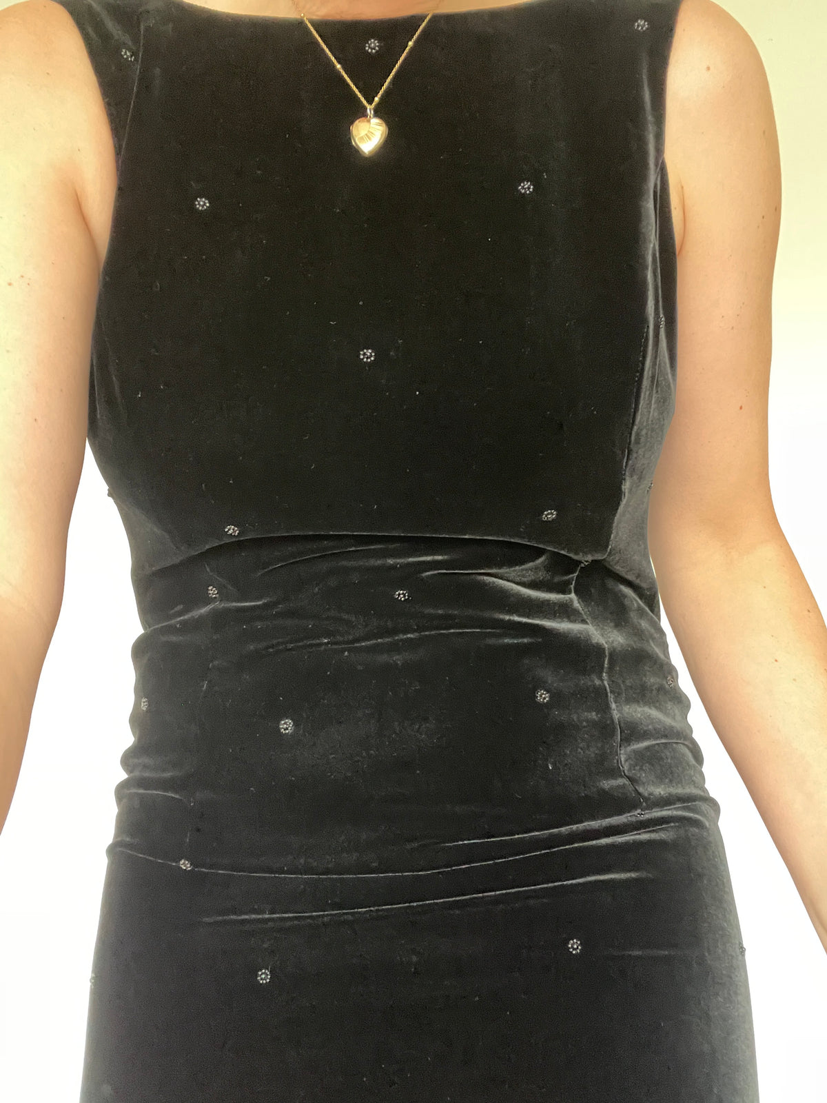 Laura Ashley Velvet Dress - Size 8