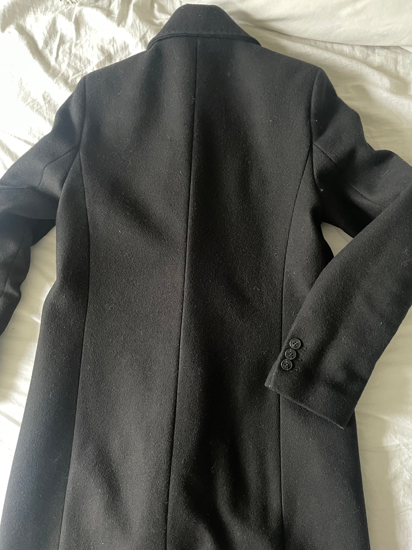 Mango Wool Coat - Size Small