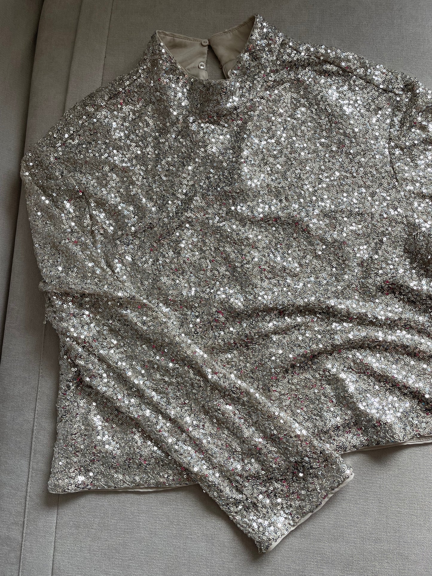 H&M Sequin Top - Size M
