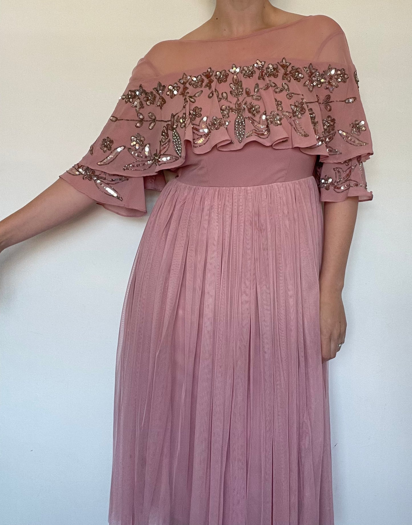 Maya Deluxe Dress NEW RRP £100 - Size 8