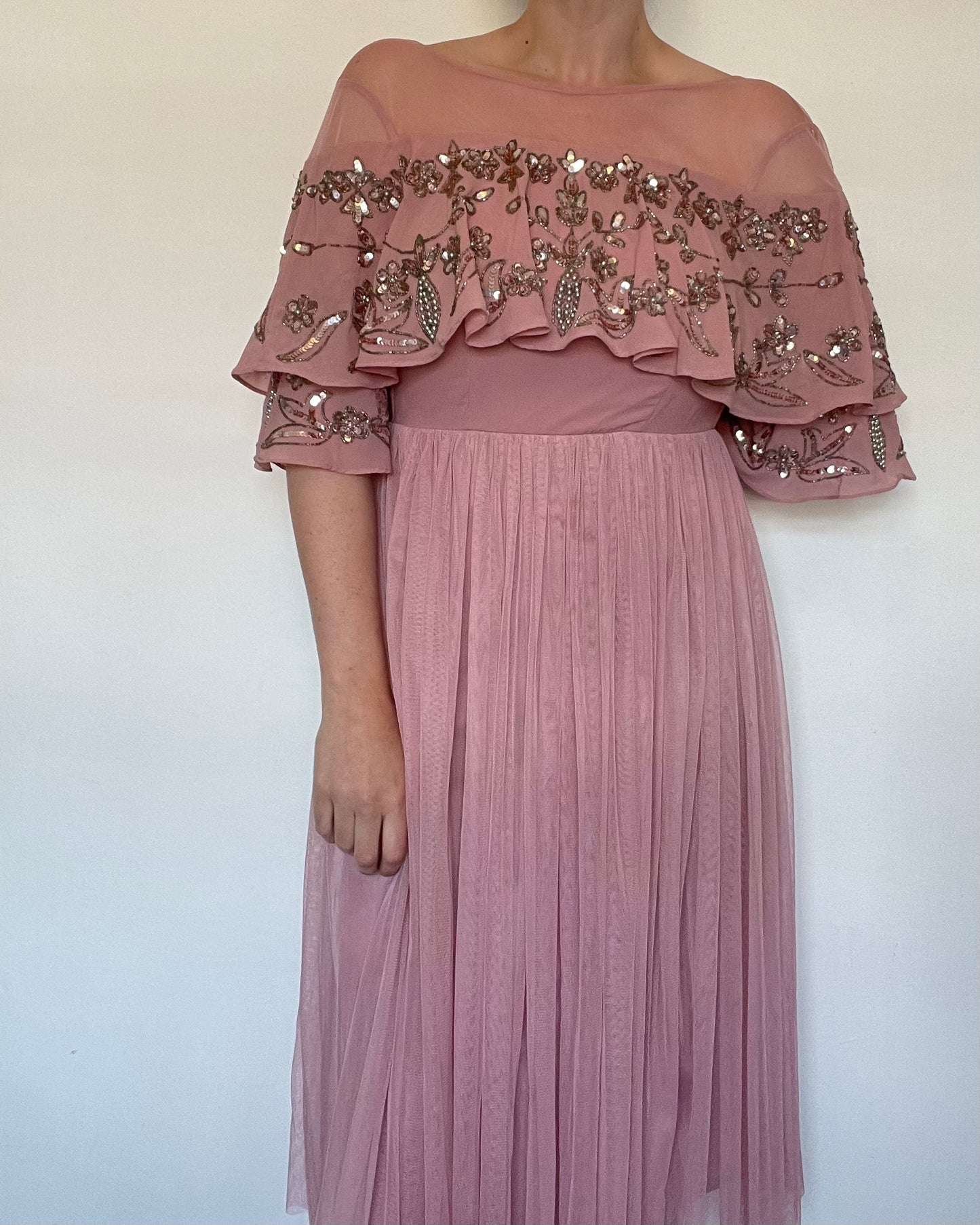 Maya Deluxe Dress NEW RRP £100 - Size 8