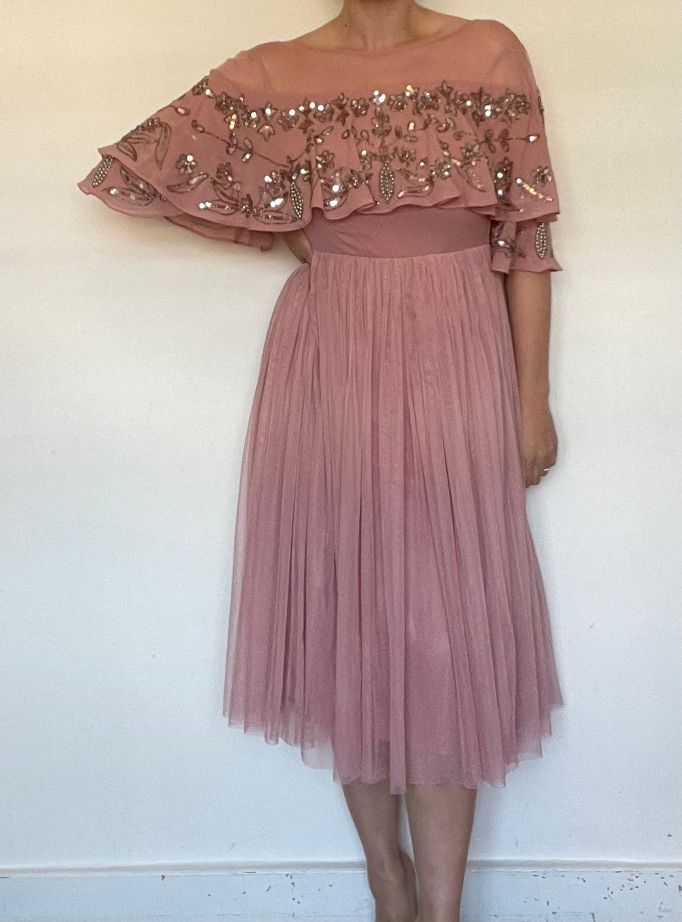 Maya Deluxe Dress NEW RRP £100 - Size 8