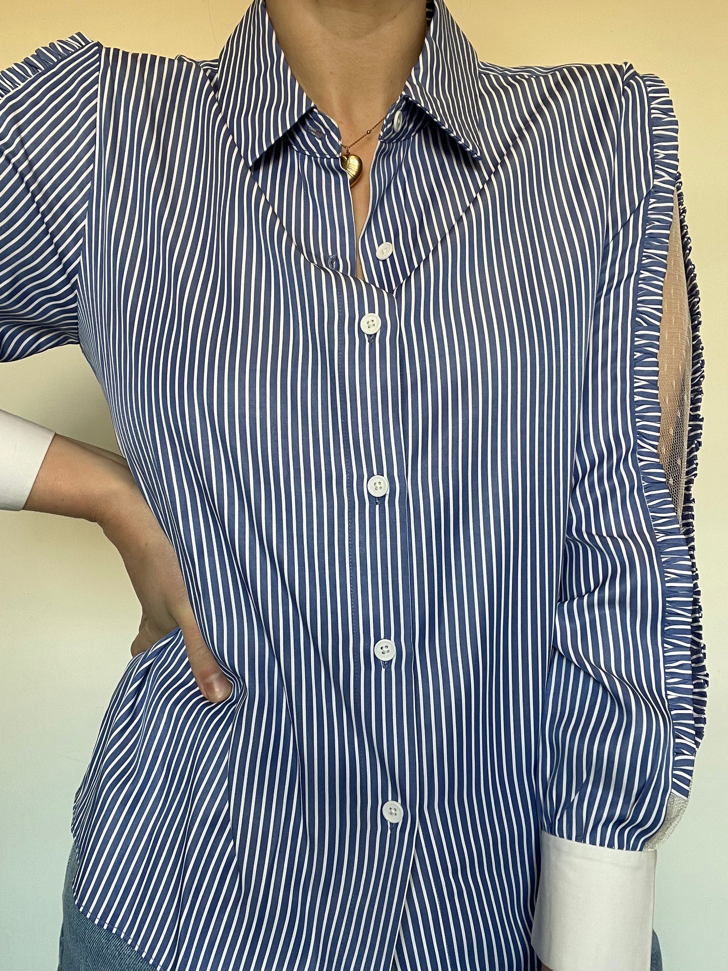 Bread n Butter Shirt RRP £120 - Size 8/10