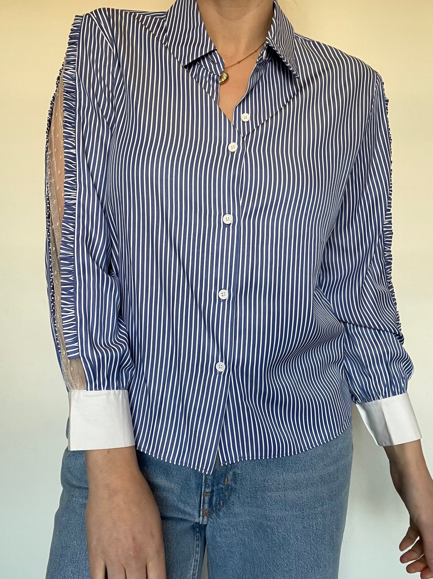 Bread n Butter Shirt RRP £120 - Size 8/10