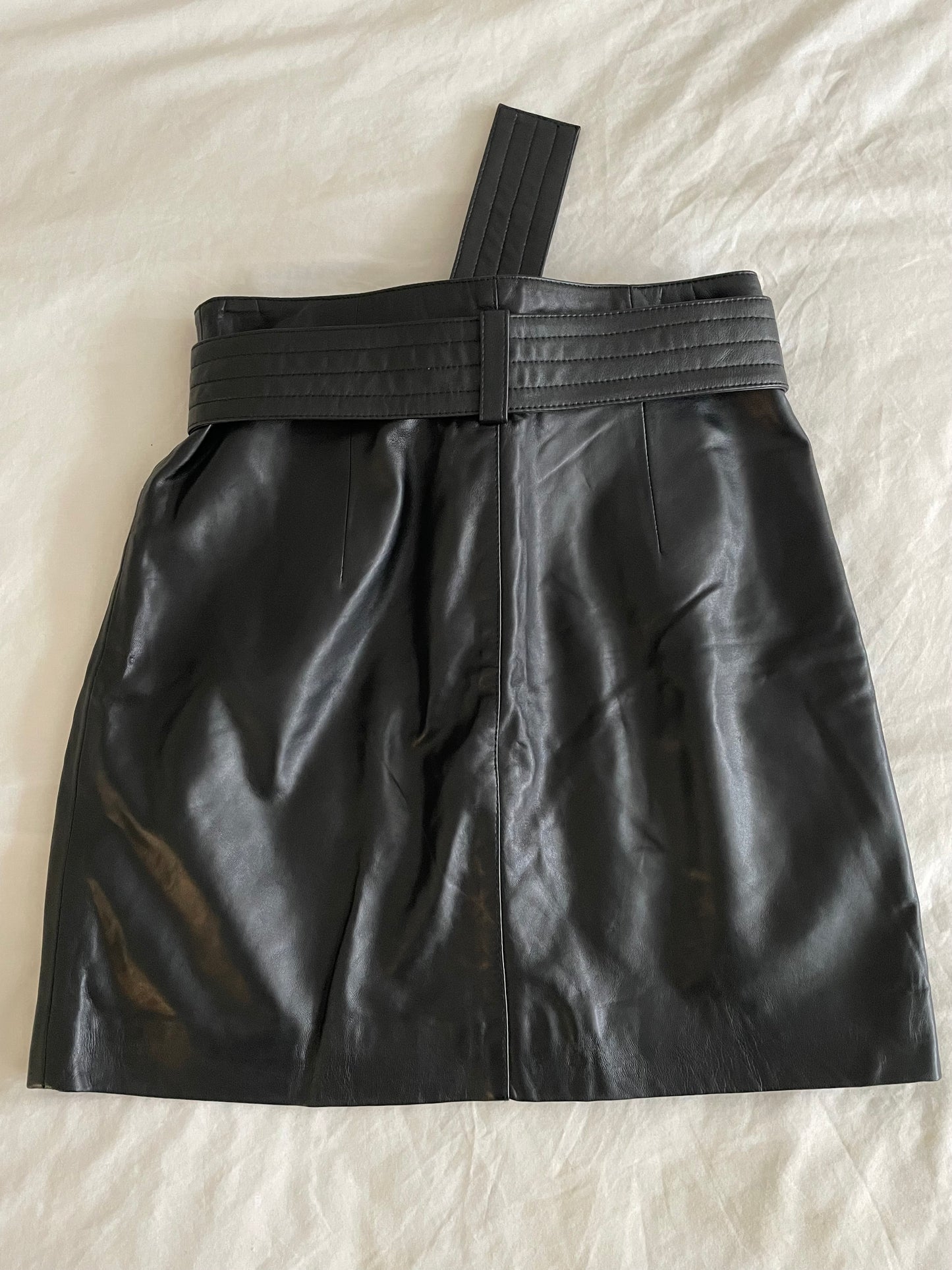 Maje Leather Skirt - Size 8