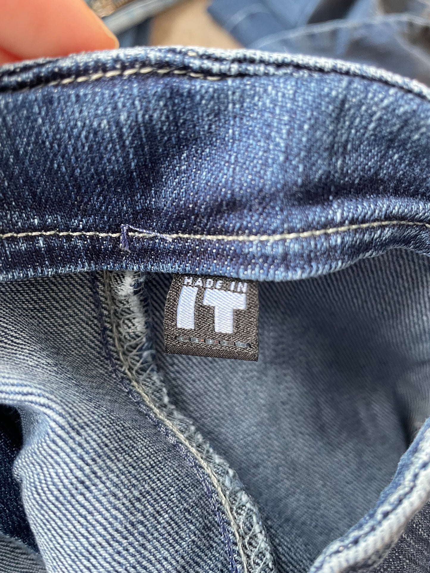 Versace Jeans Couture Super Low Rise Jeans - Size 8