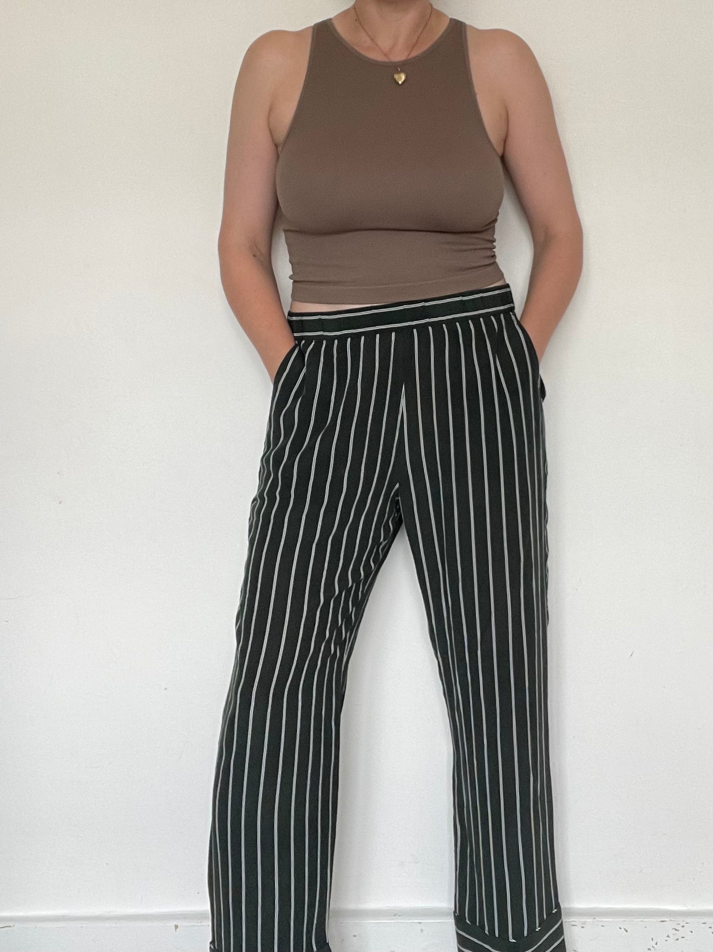 Arket Silk Trousers - Size M