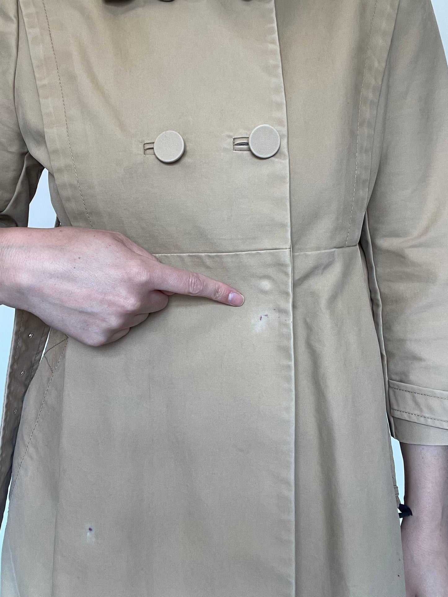 Trench Coat - Size 8