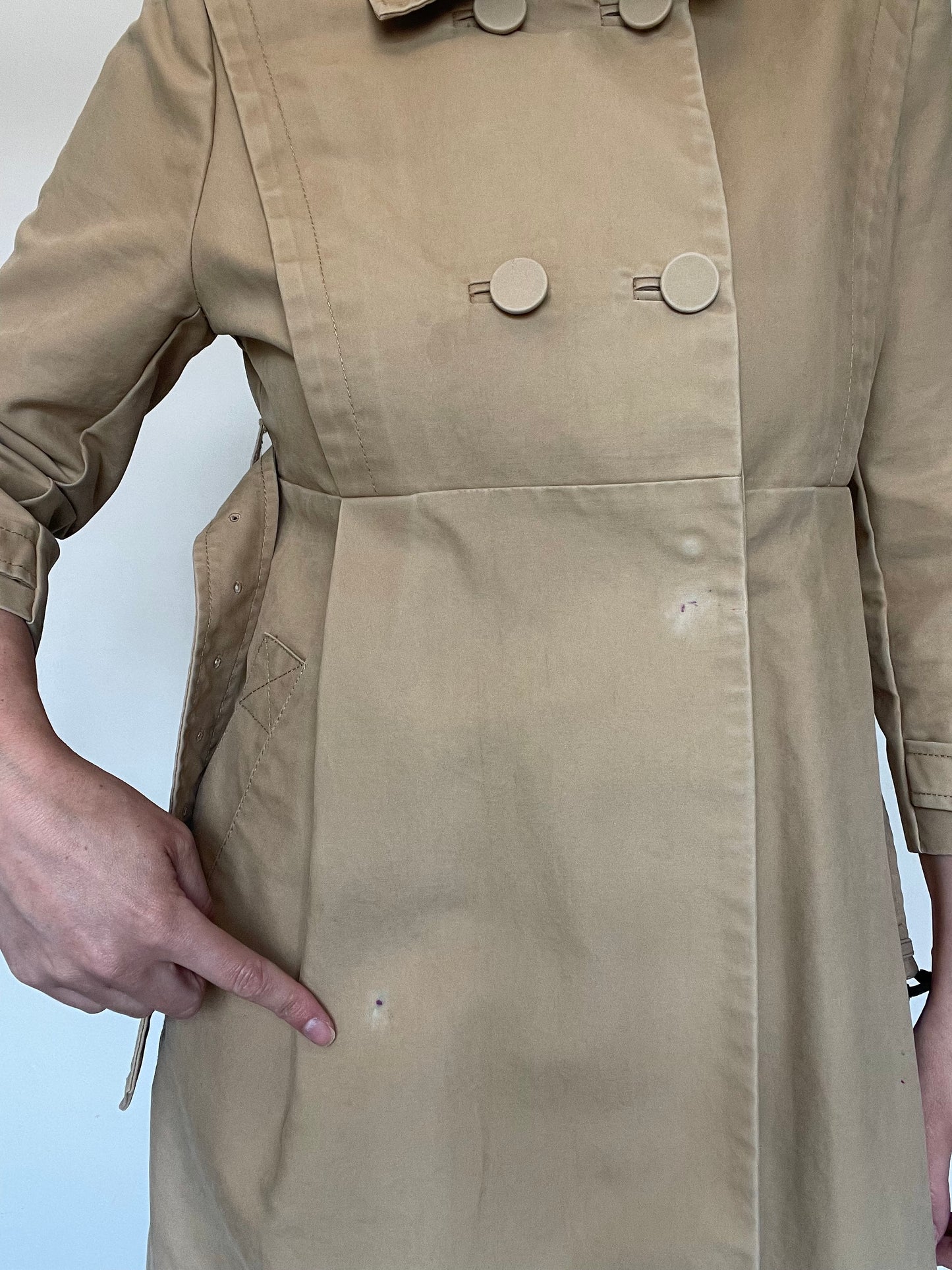 Trench Coat - Size 8