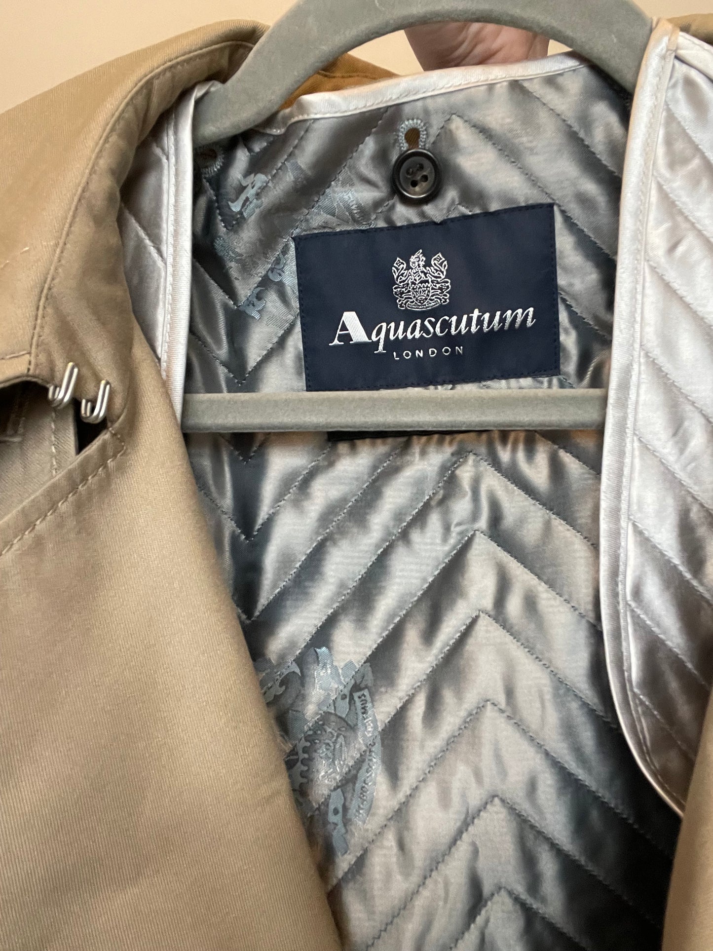 Aquascutum Trench Coat - Size 8