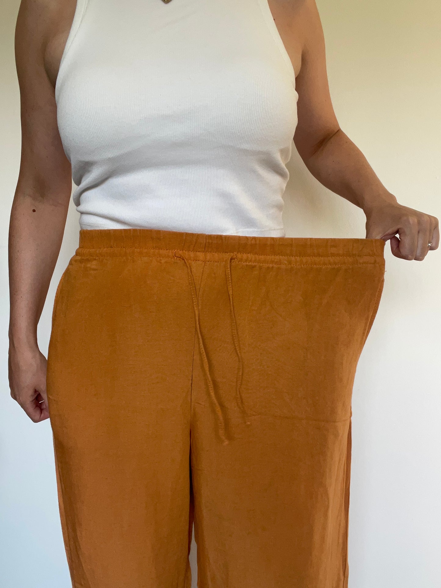 H&M Linen Trousers - Size M