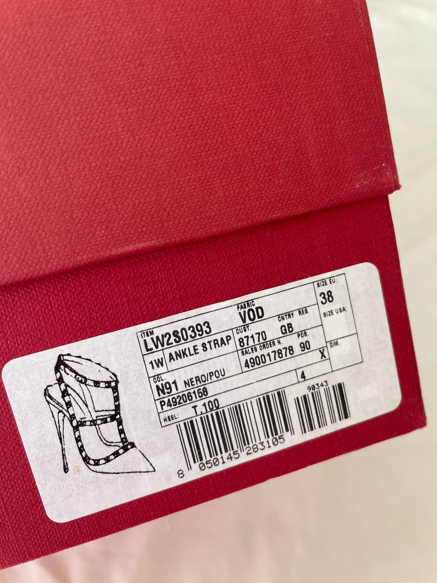 Valentino Heels - Size 5