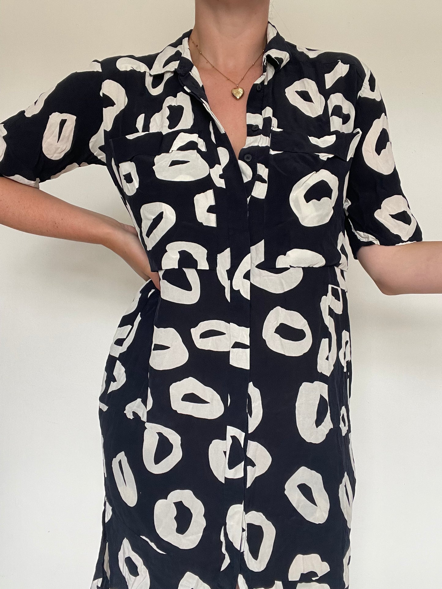 Whistles Loose Dress - Size 6/8