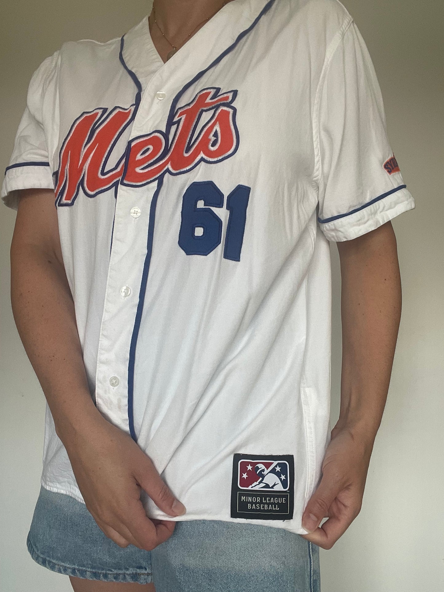 Authentic Mets Jersey - Size L