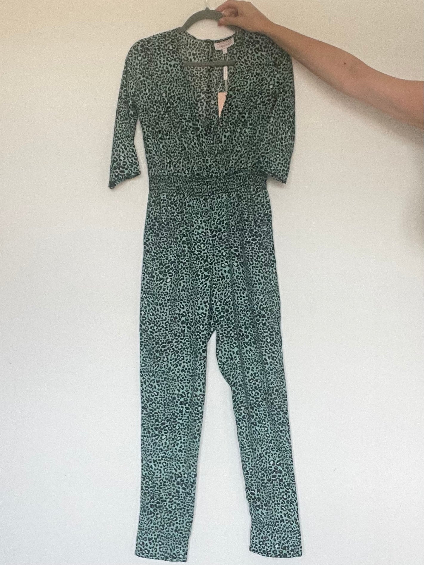 Dancing Leopard Jumpsuit NEW - Size 6