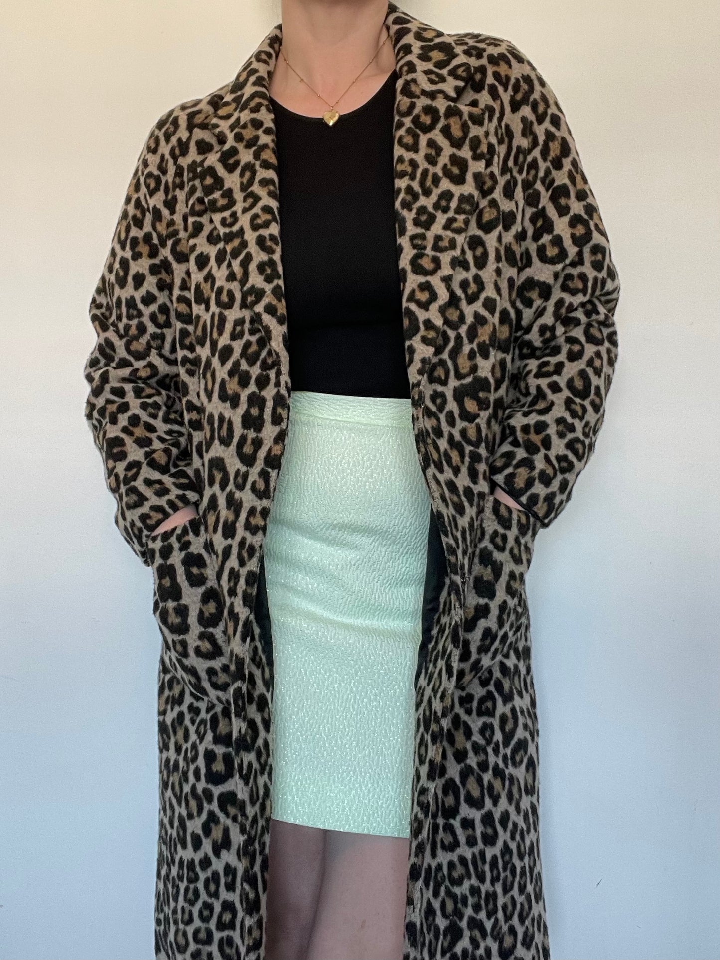 Leopard Coat - Size 12