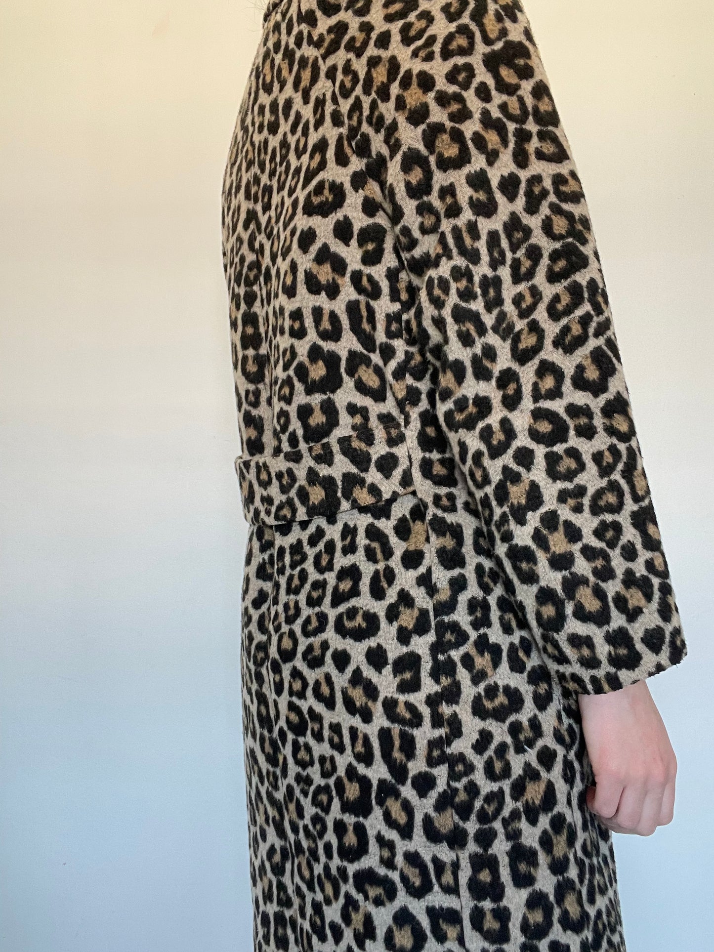 Leopard Coat - Size 12