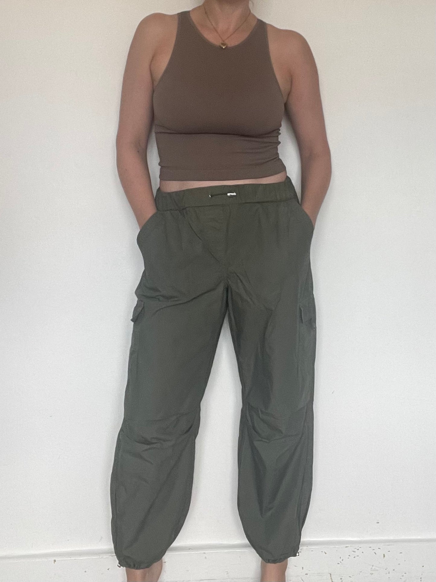 Next Khaki Cargo Trousers