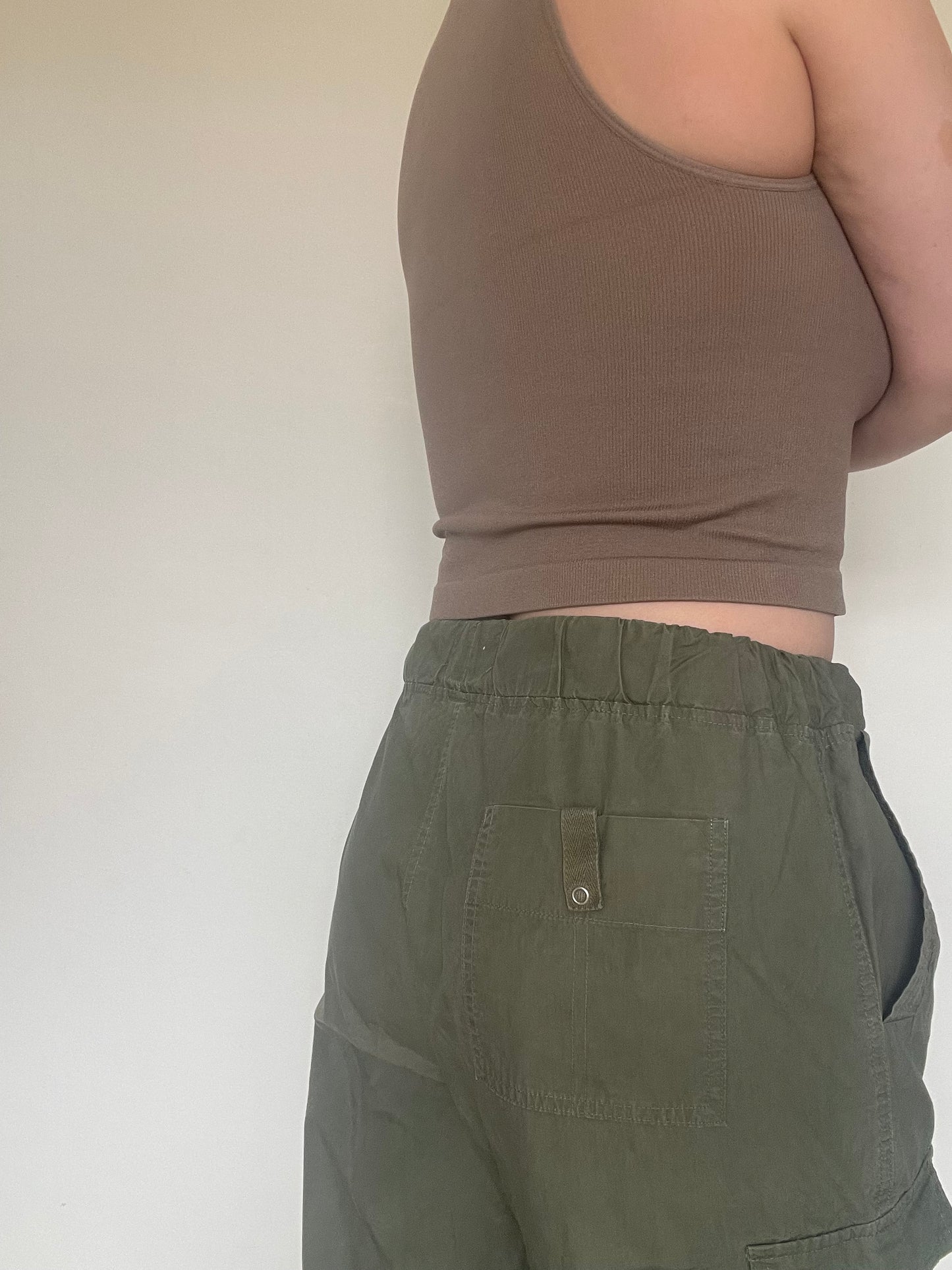 Next Khaki Cargo Trousers