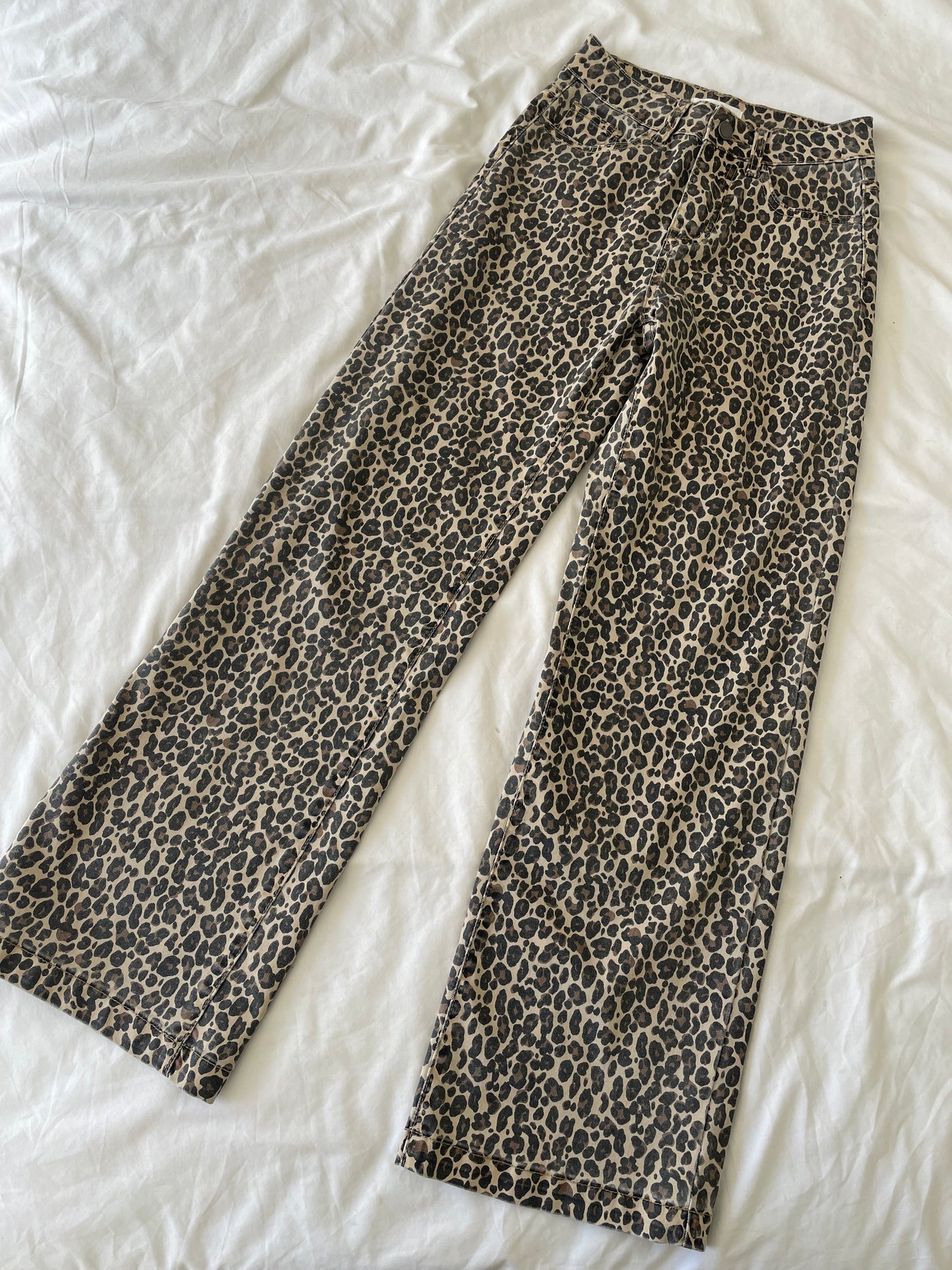 Leopard Jeans - Size 6