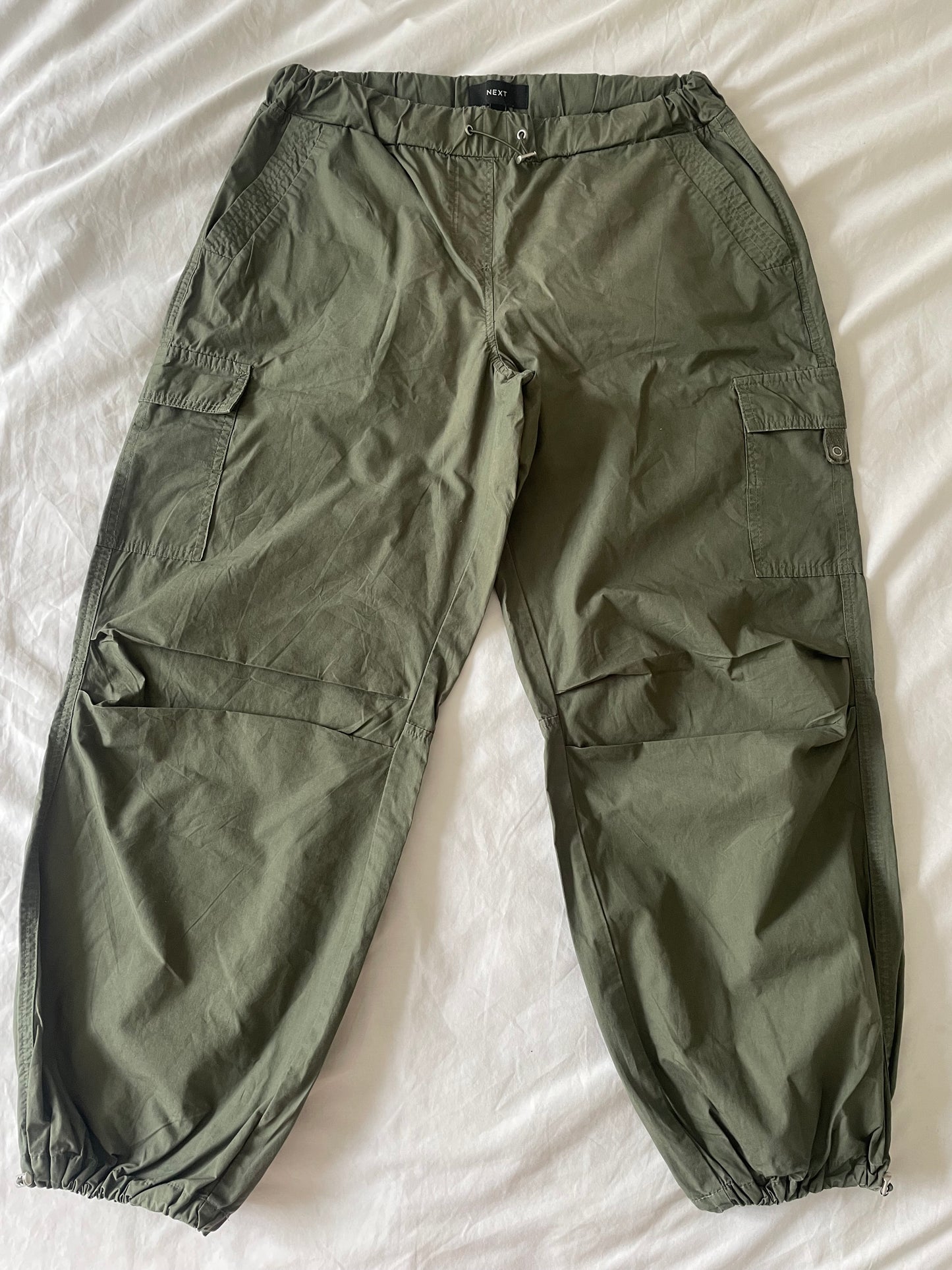 Next Khaki Cargo Trousers