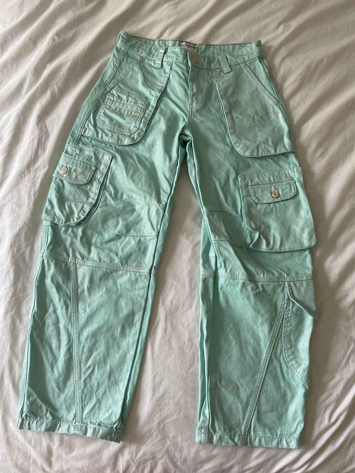 Free People Jeans RRP £228 - Size 8