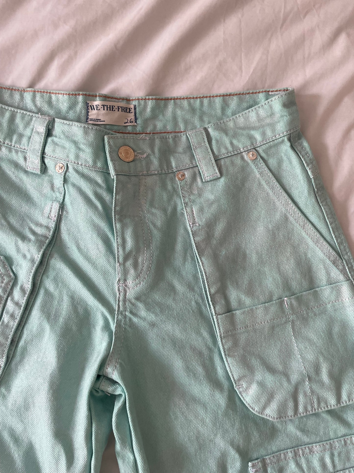 Free People Jeans RRP £228 - Size 8