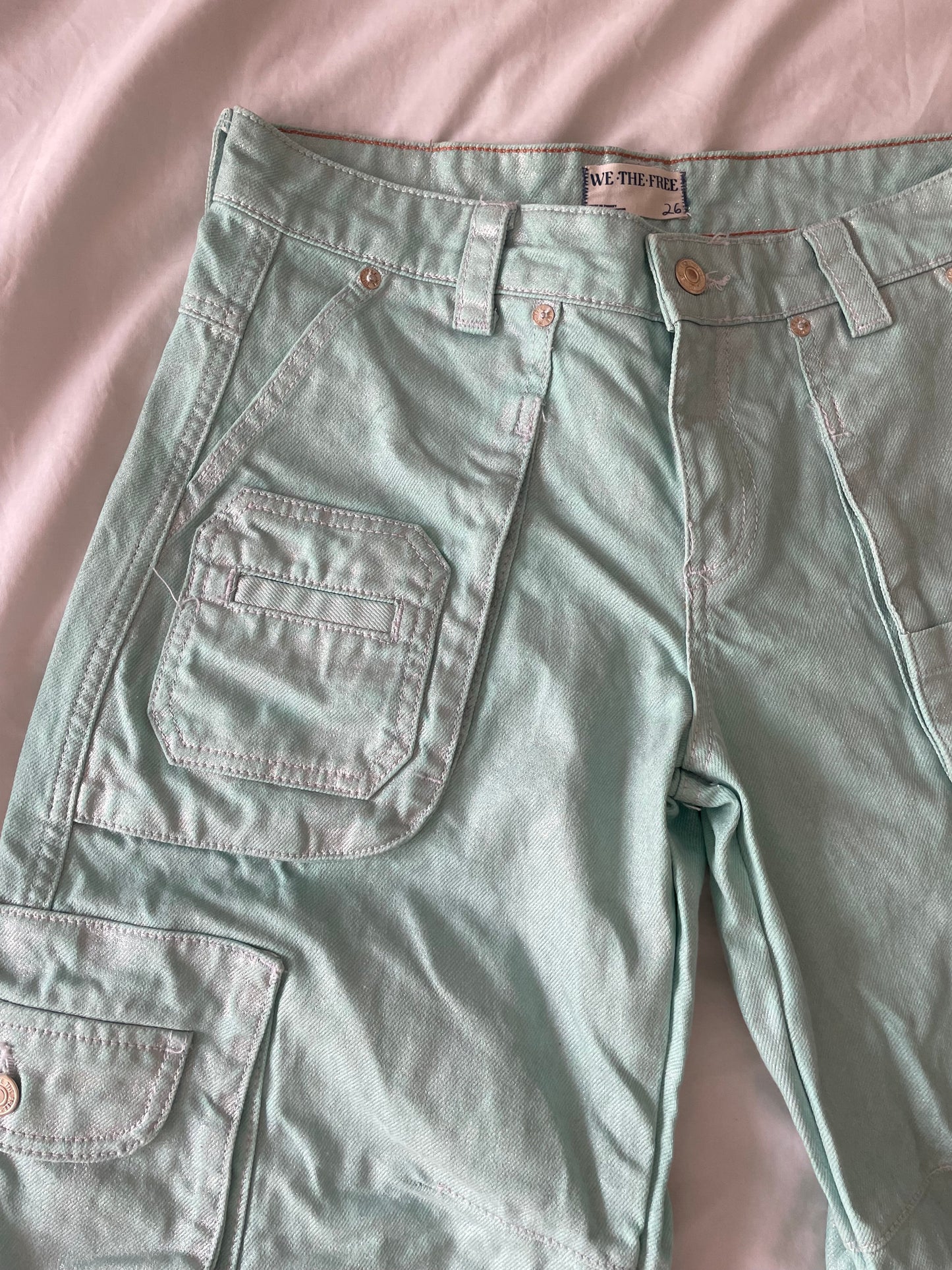 Free People Jeans RRP £228 - Size 8