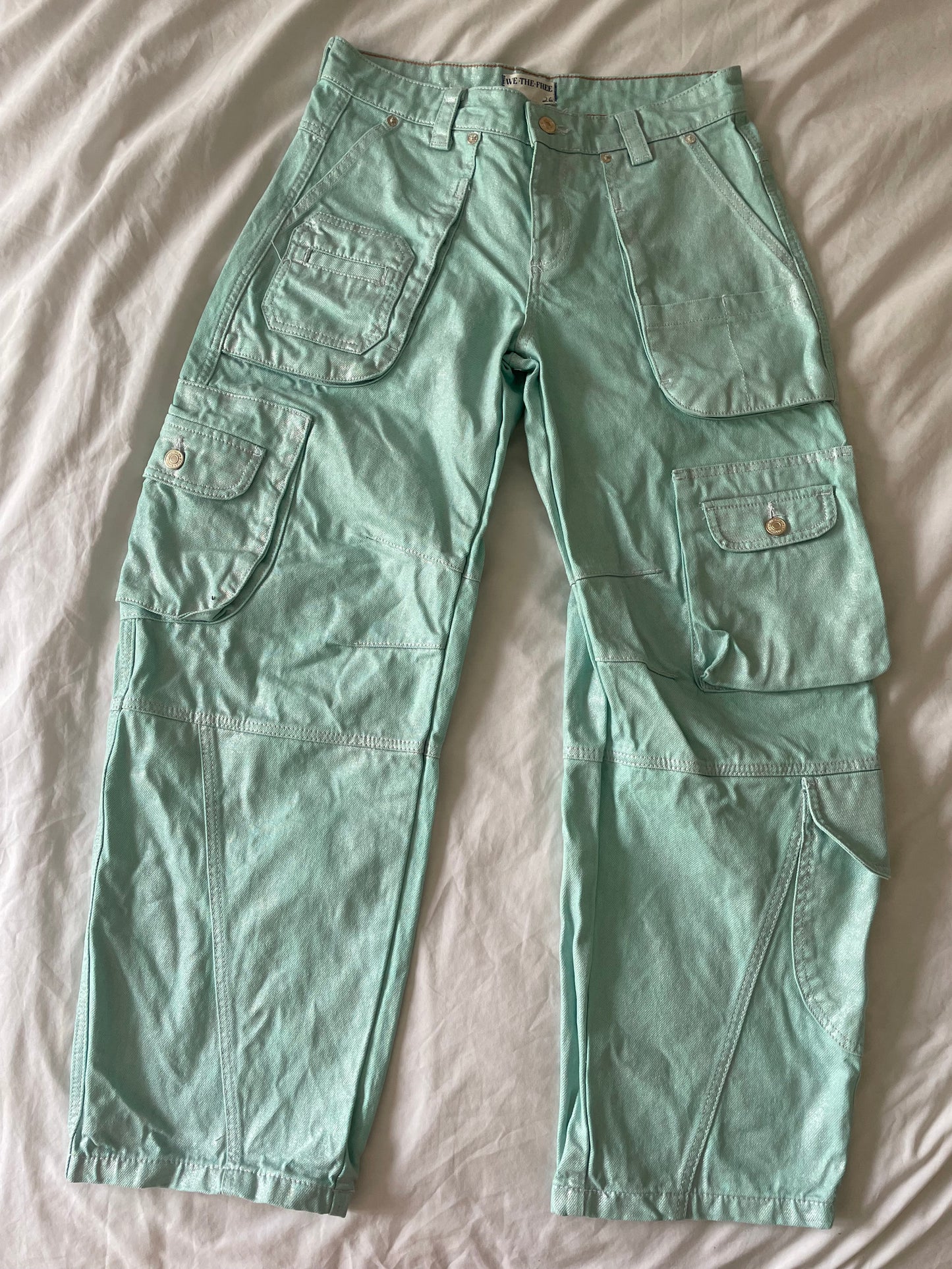 Free People Jeans RRP £228 - Size 8