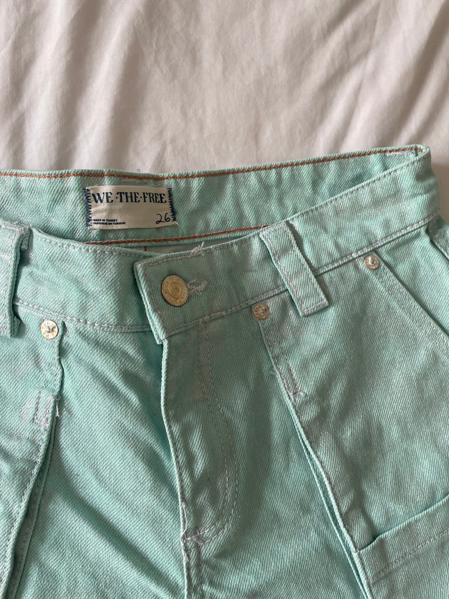 Free People Jeans RRP £228 - Size 8