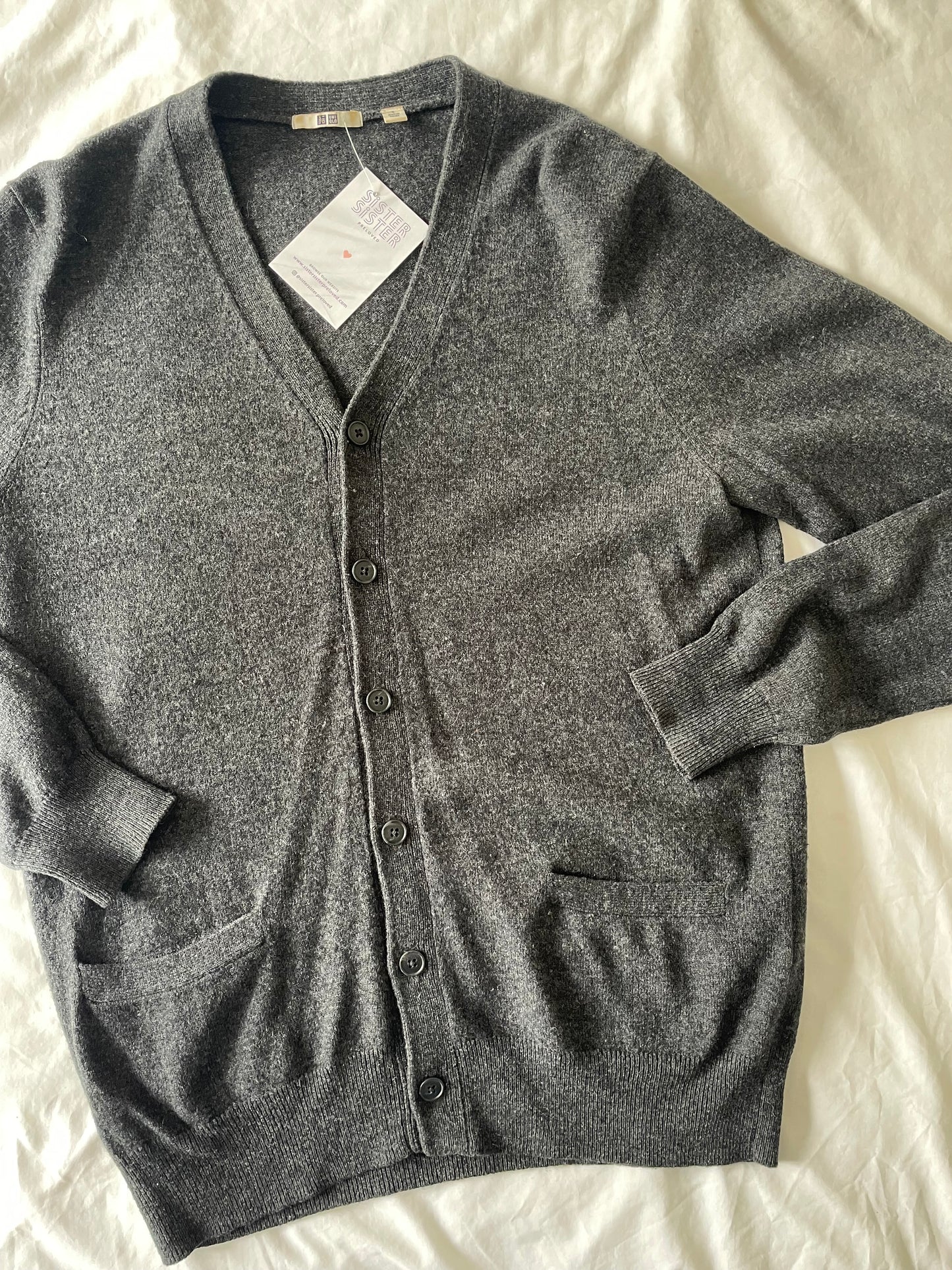 Uniqlo Cashmere Cardigan - Size Small