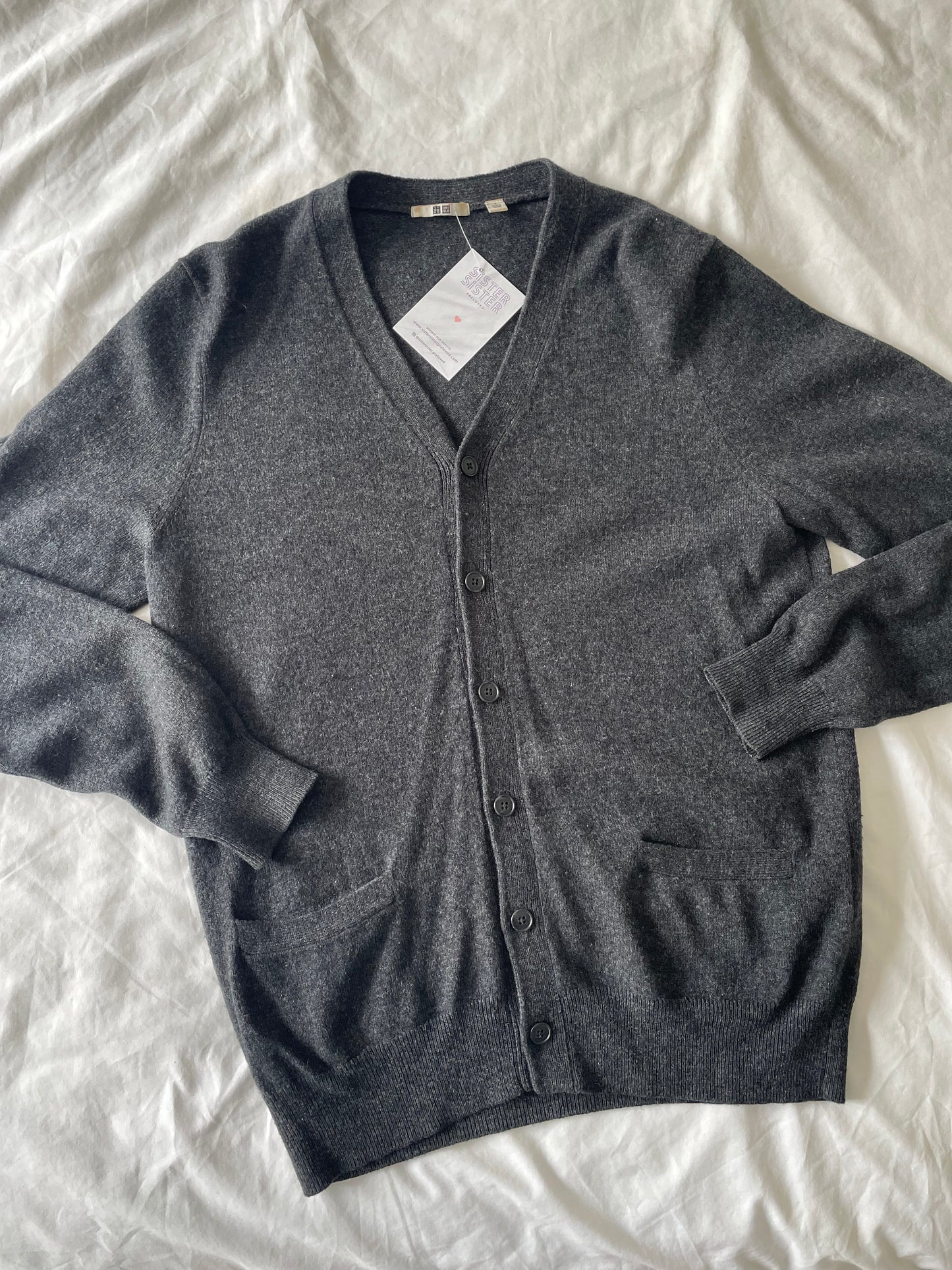 Uniqlo Cashmere Cardigan - Size Small