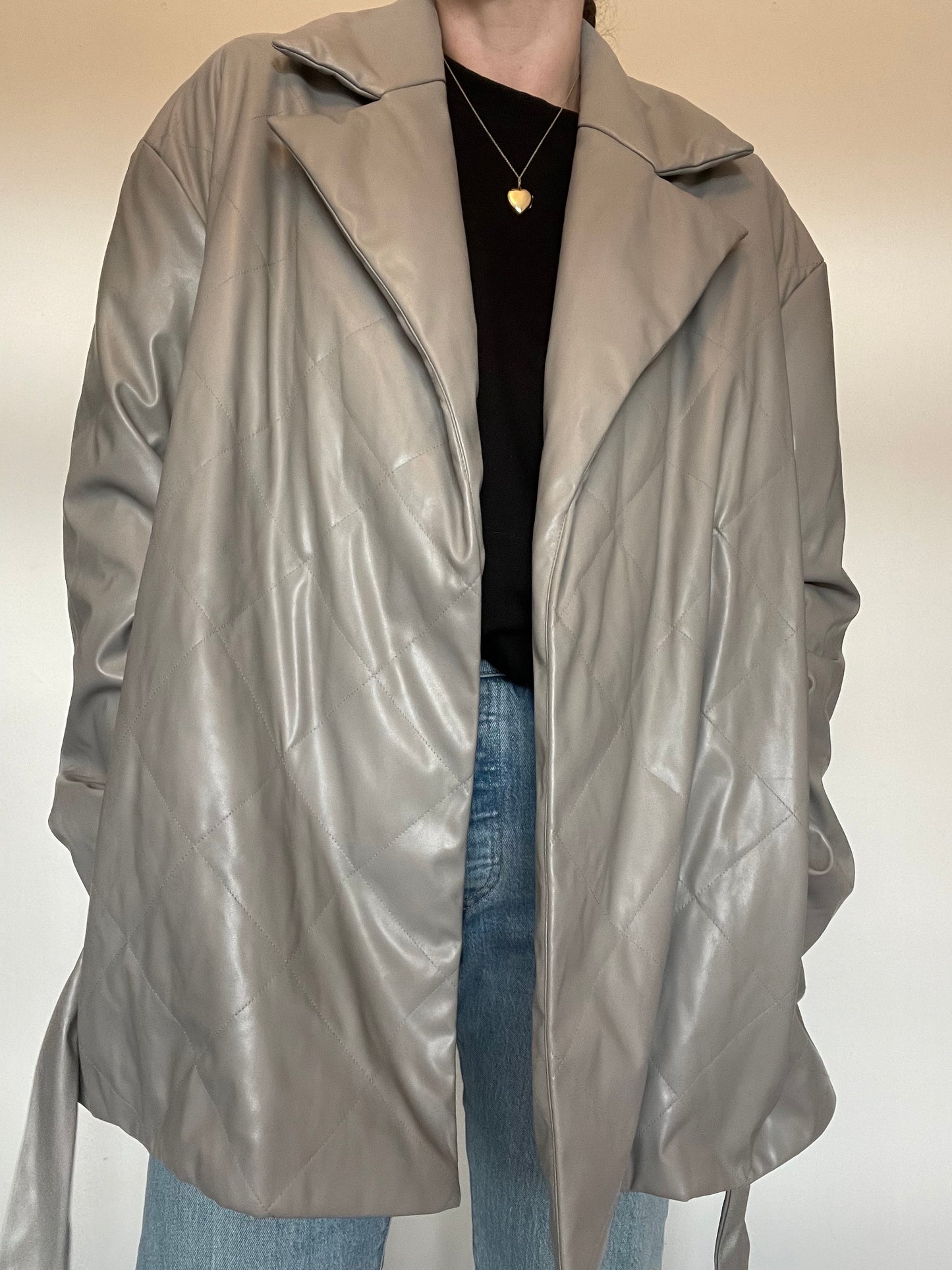 Masterpeace Faux Leather Jacket