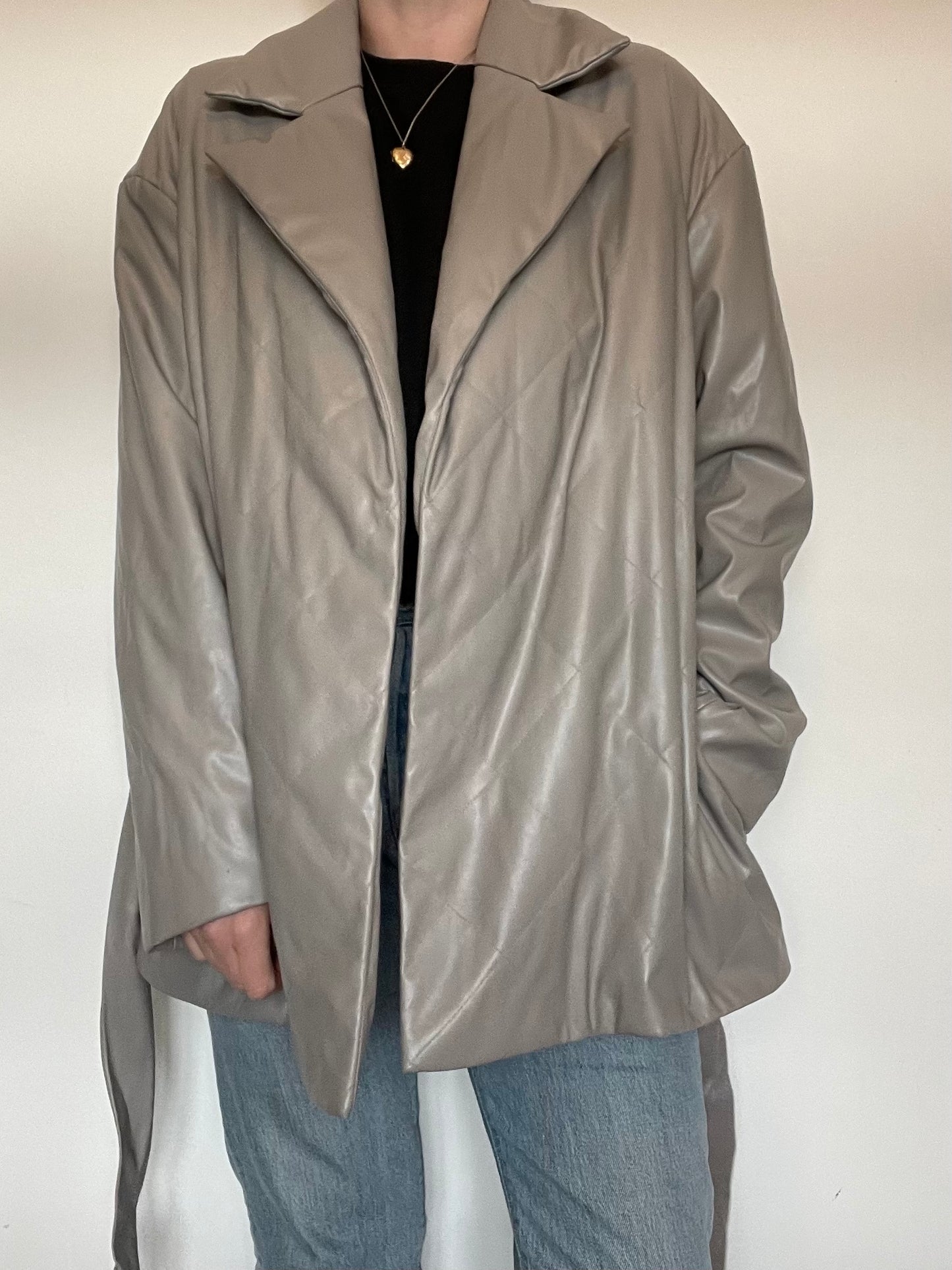 Masterpeace Faux Leather Jacket
