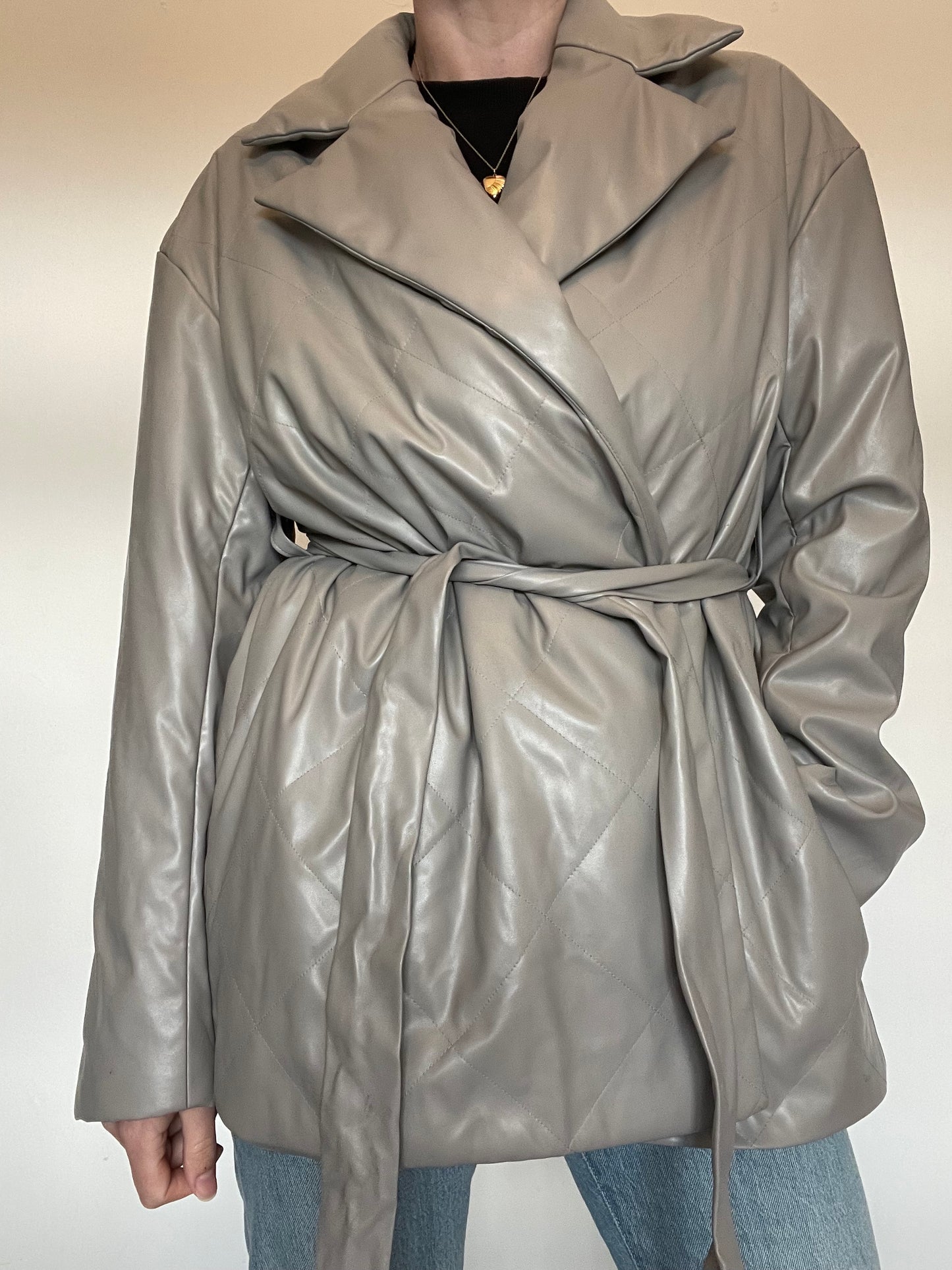 Masterpeace Faux Leather Jacket