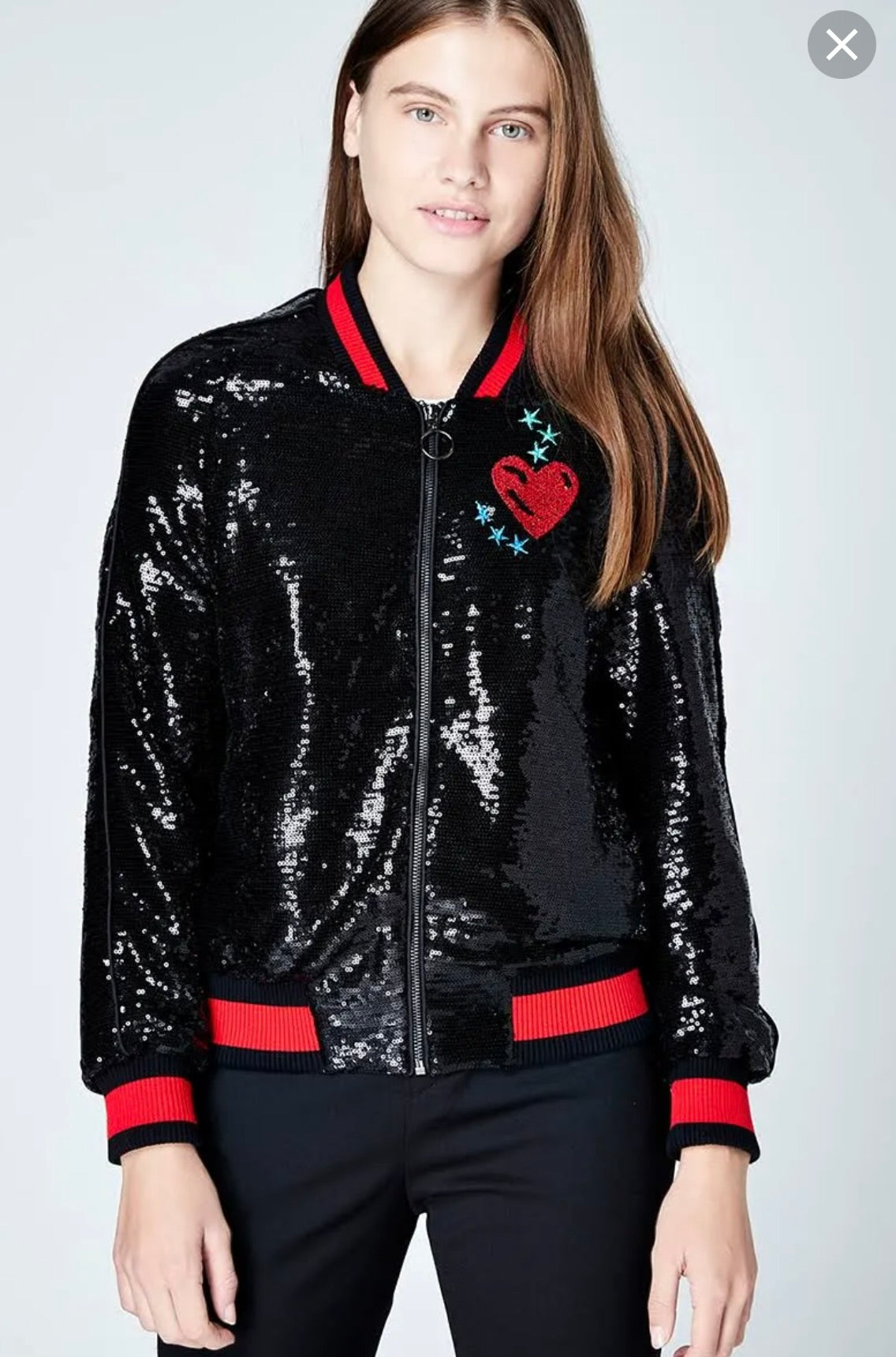 Maje Sequin Bomber Jacket NEW RRP £315