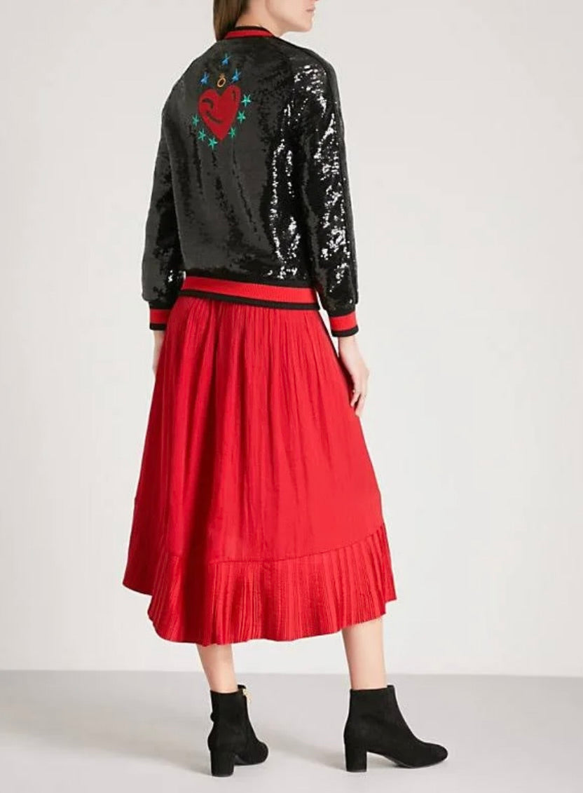 Maje Sequin Bomber Jacket NEW RRP £315