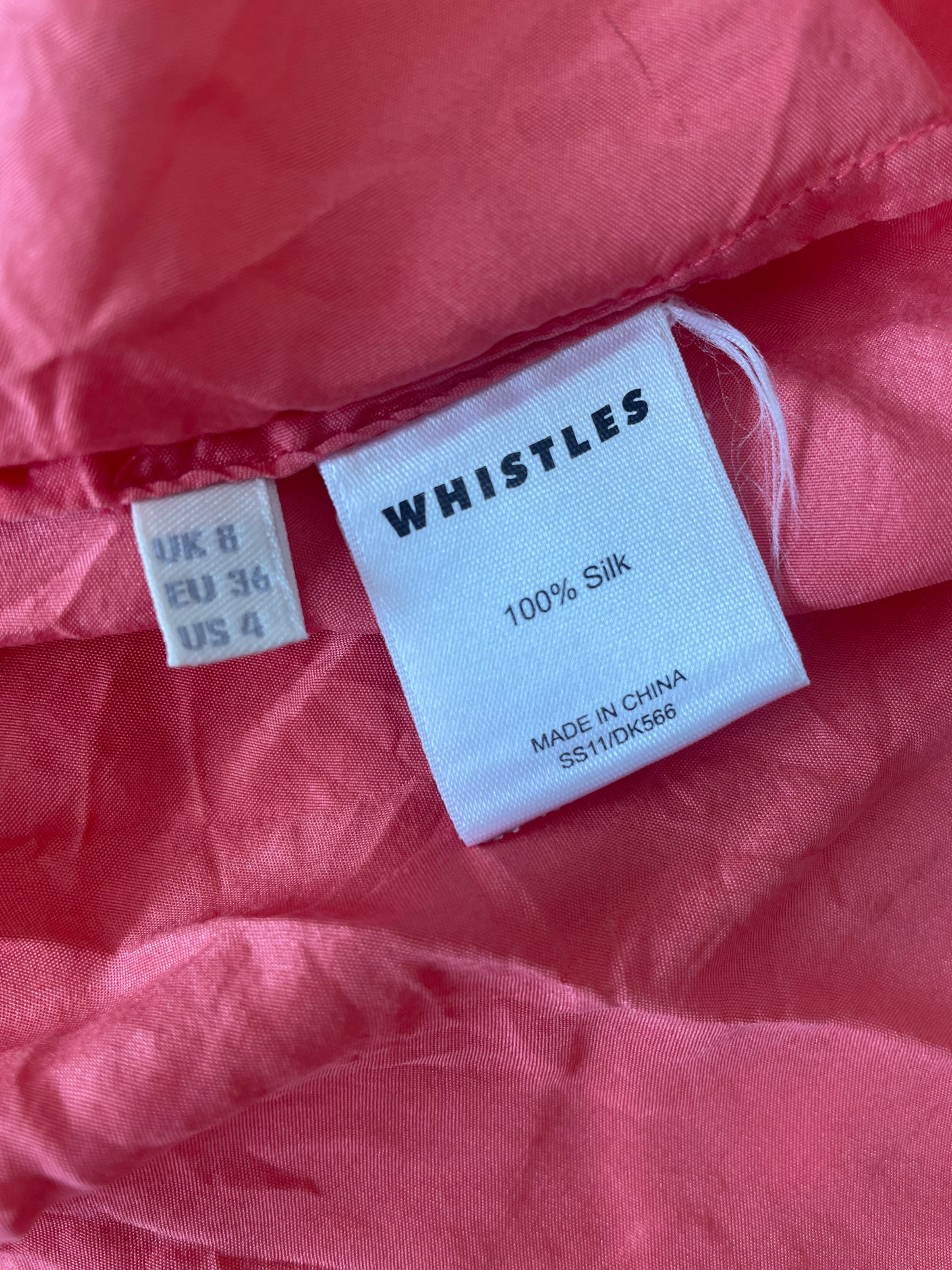 Whistles Silk Dress - Size 8