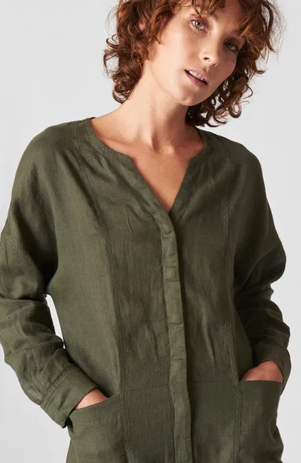 Whistles Linen Jumpsuit - Size 10