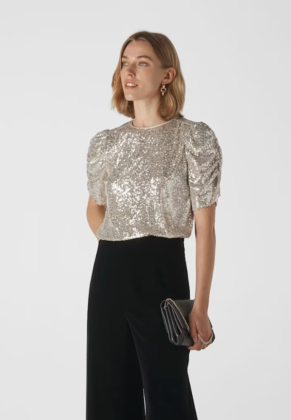 Whistles Sequin Top RRP £129 - Size 10