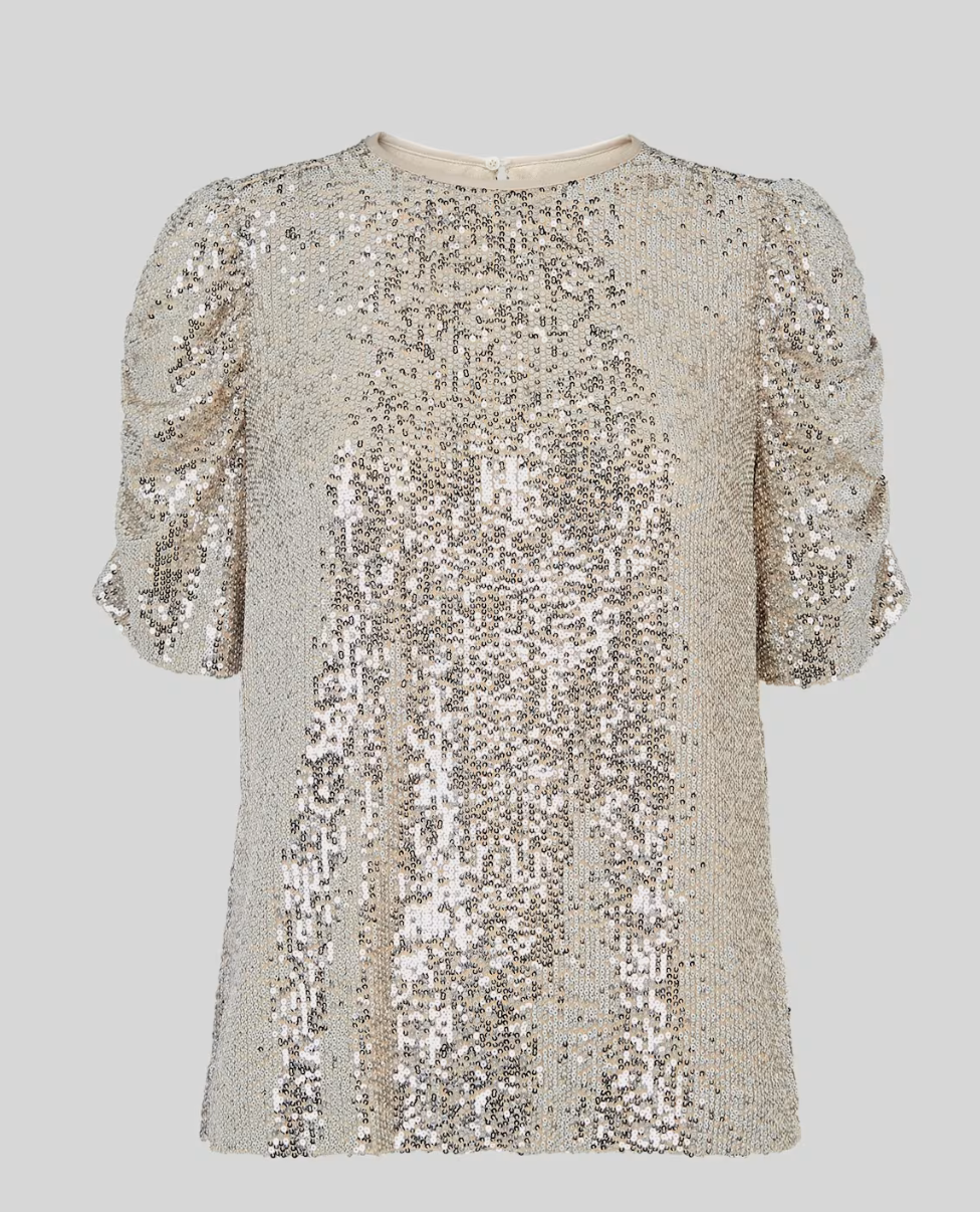 Whistles Sequin Top RRP £129 - Size 10