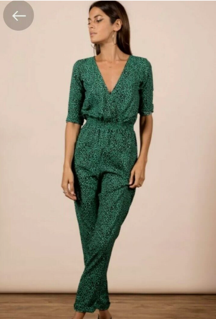 Dancing Leopard Jumpsuit NEW - Size 6