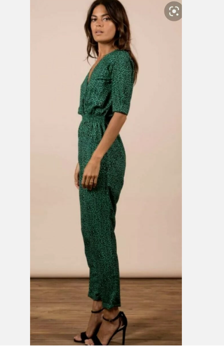 Dancing Leopard Jumpsuit NEW - Size 6
